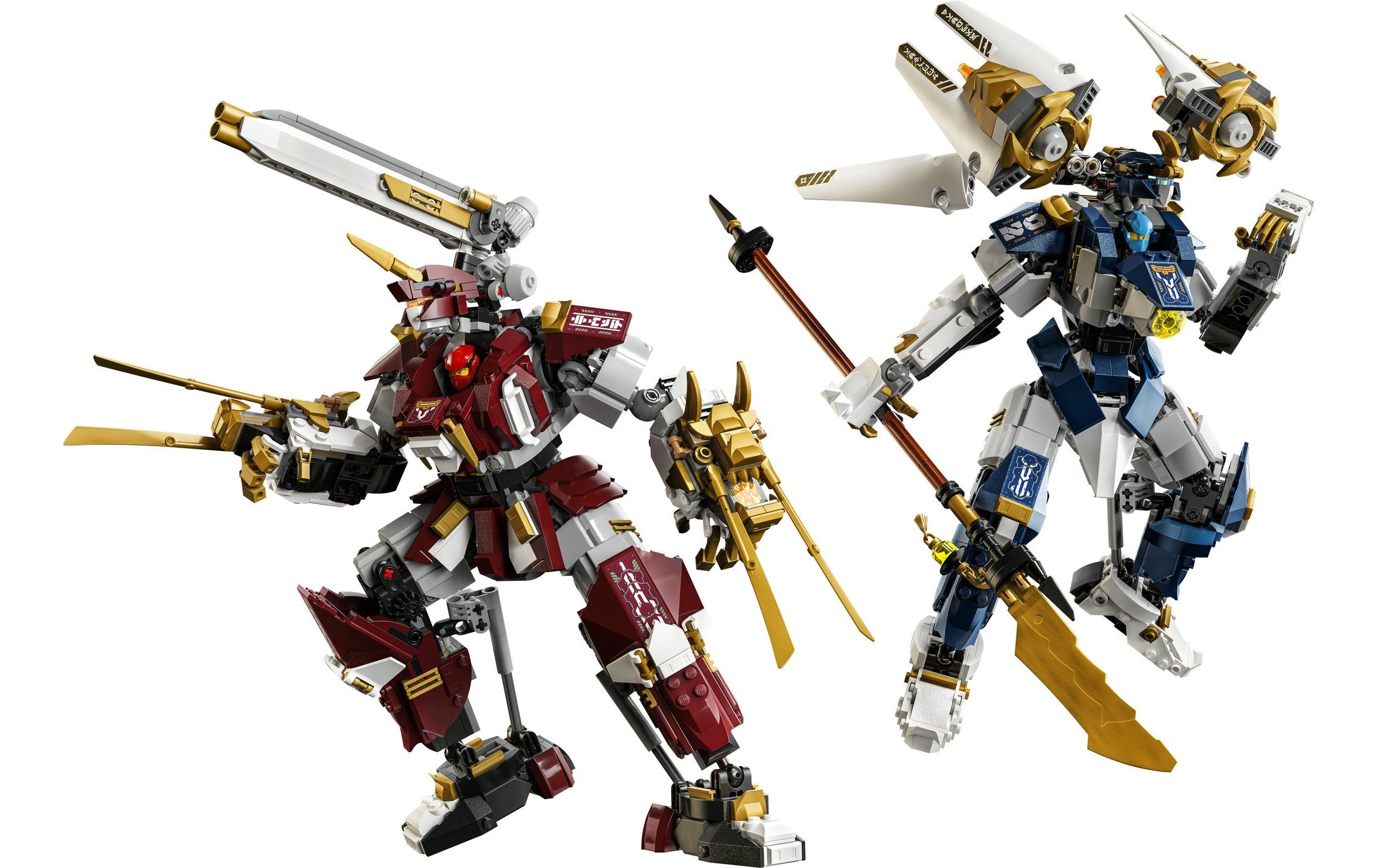 LEGO® Pions de construction »Die Zwillings-Titanmechs (71870), LEGO Ninjago« fabriqué en Europe