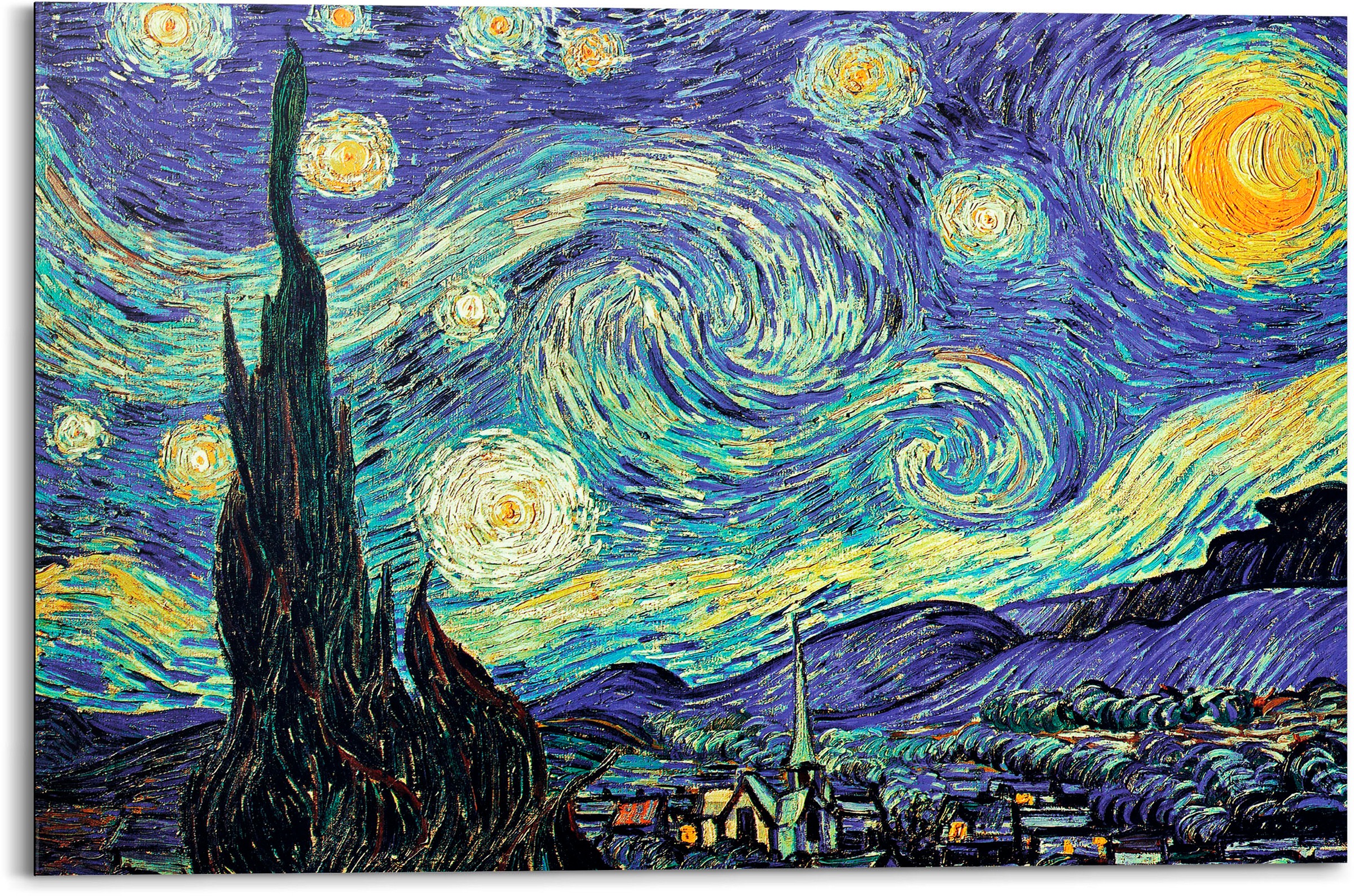 Image of Reinders! Holzbild »Vincent van Gogh - Starry Night«, (1 St.) bei Ackermann Versand Schweiz