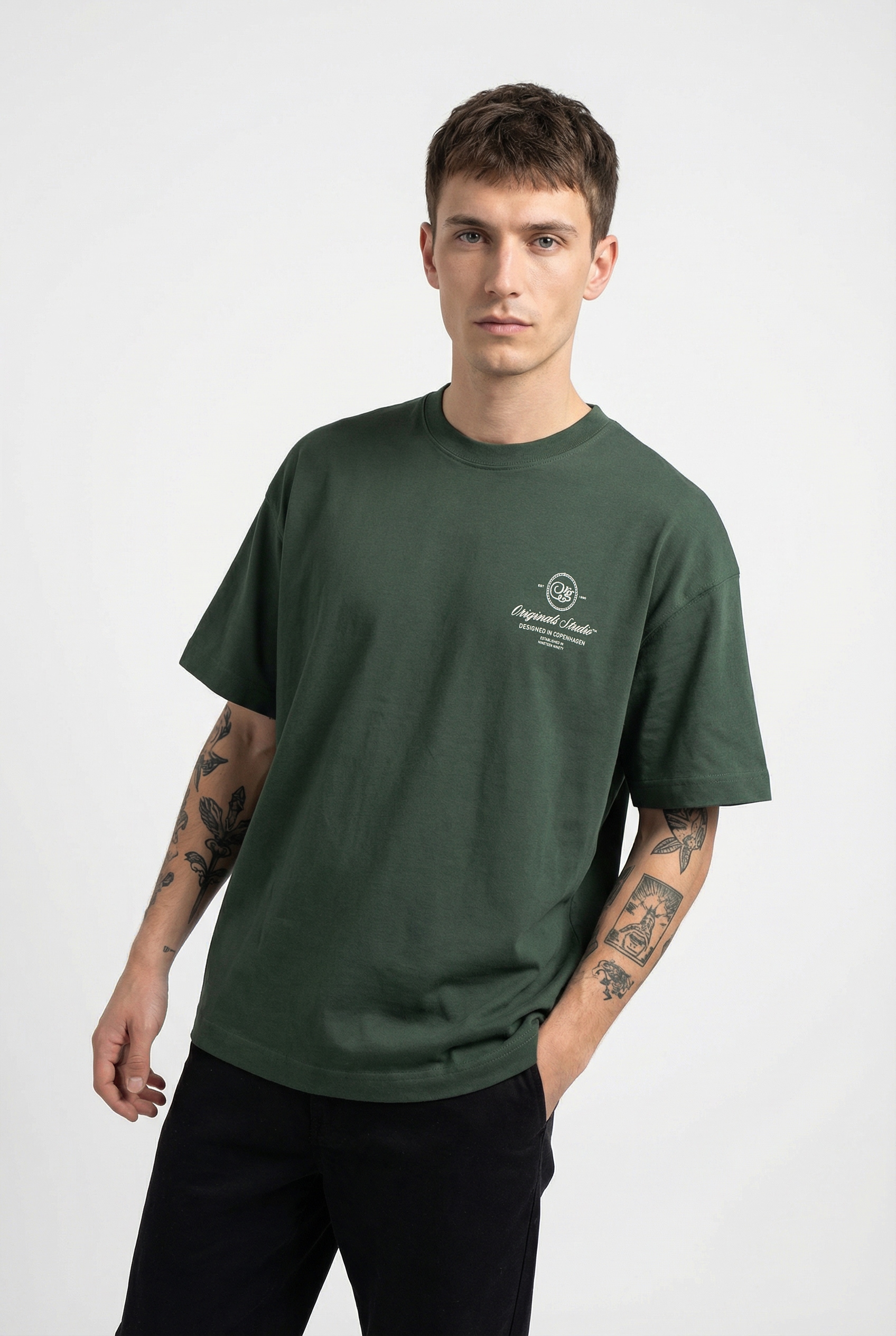 Image of Jack & Jones T-Shirt "JORNIAGARA MINIMAL TEE SS CREW NECK"