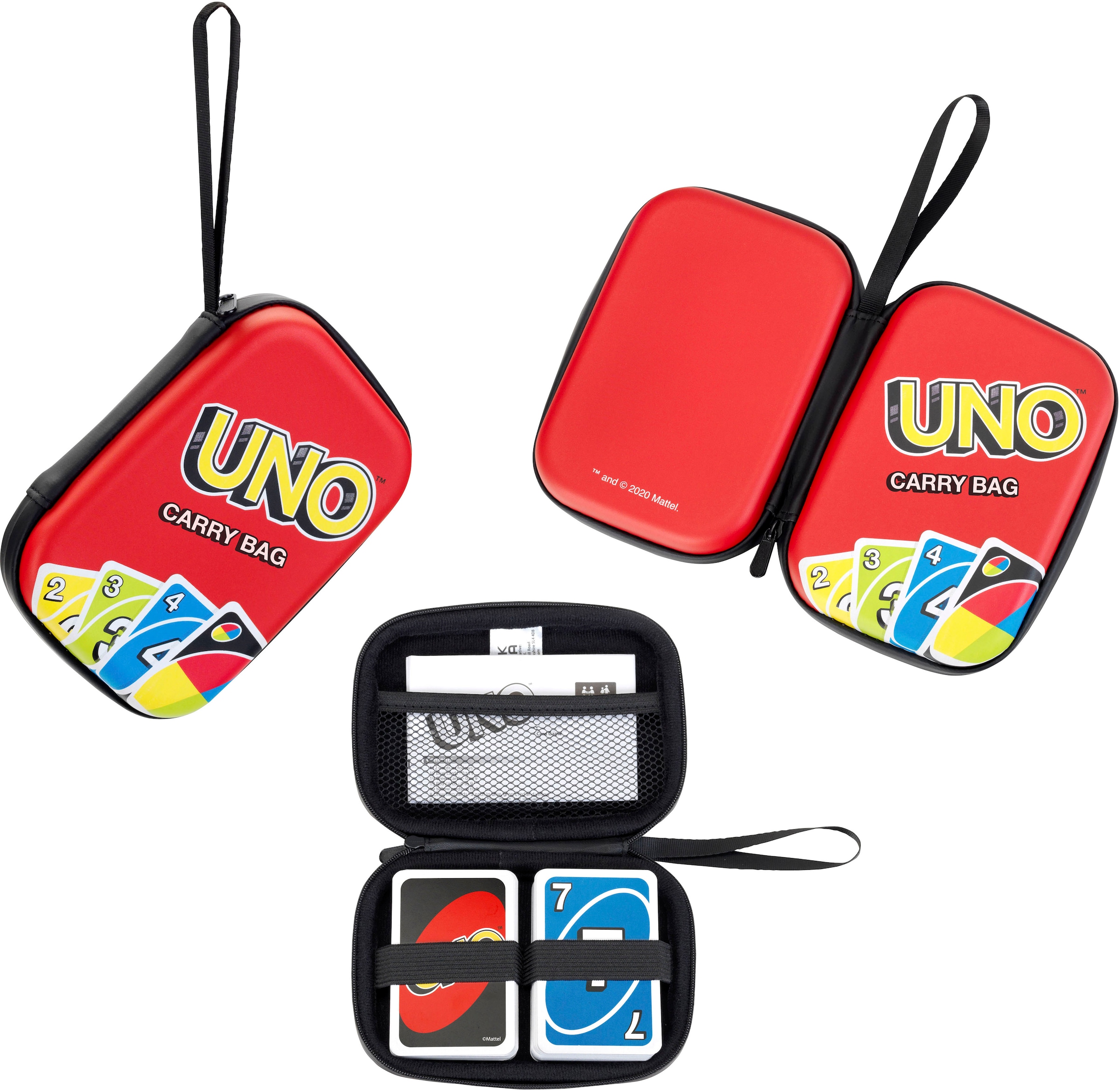 Klein Tragetasche »UNO«, Aufbewahrungstasche für Spielkarten und Anleitung