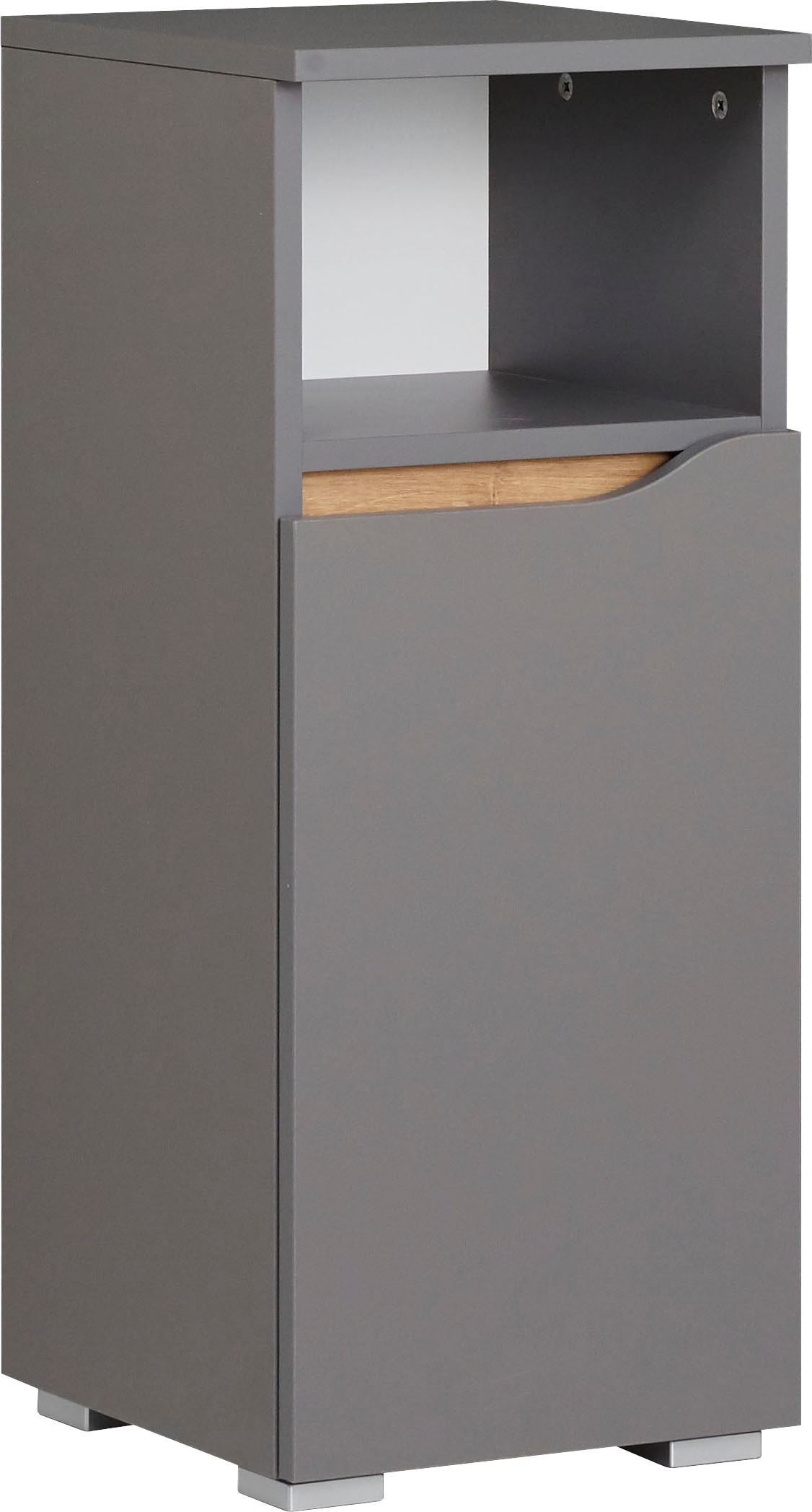 Saphir Armoire basse »Quickset Badschrank mit 1 Tür, 1 Einlegeboden, 30 cm breit« Meuble sous-lavabo avec amortisseur de porte, sans poignée
