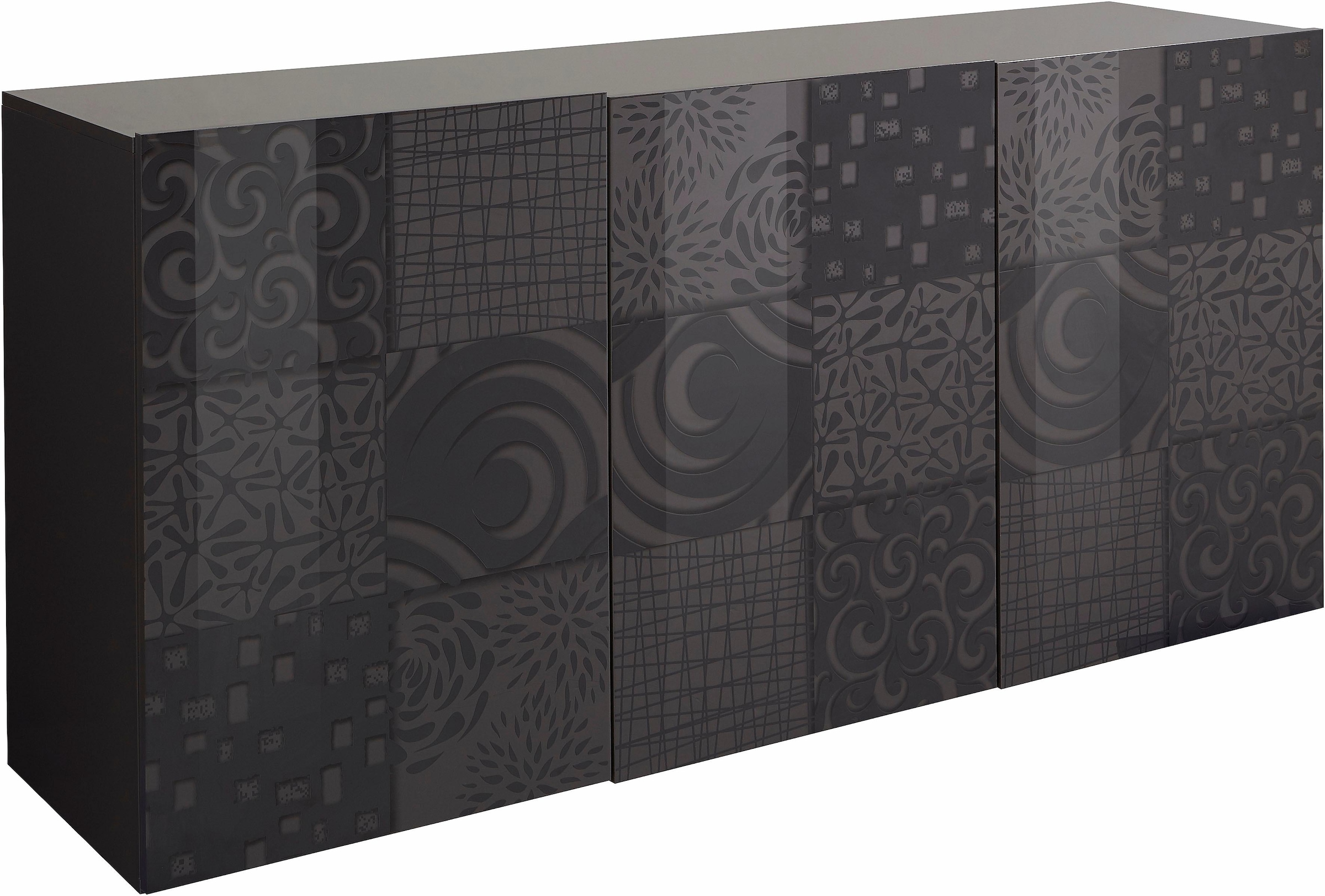 ♕ LC Sideboard »Miro«, Breite 181 cm mit dekorativem Siebdruck  versandkostenfrei auf