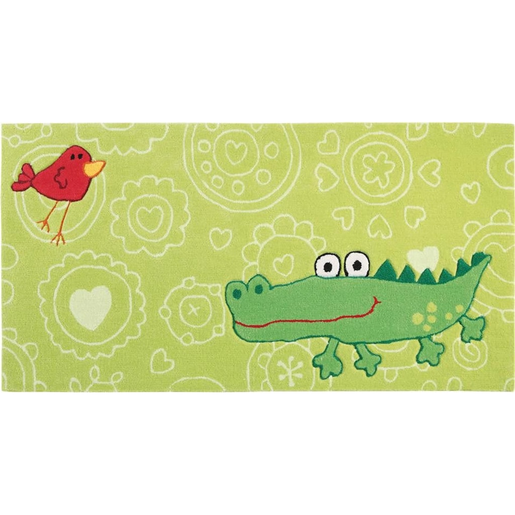 Sigikid Kinderteppich »Happy Zoo Crocodile«, rechteckig