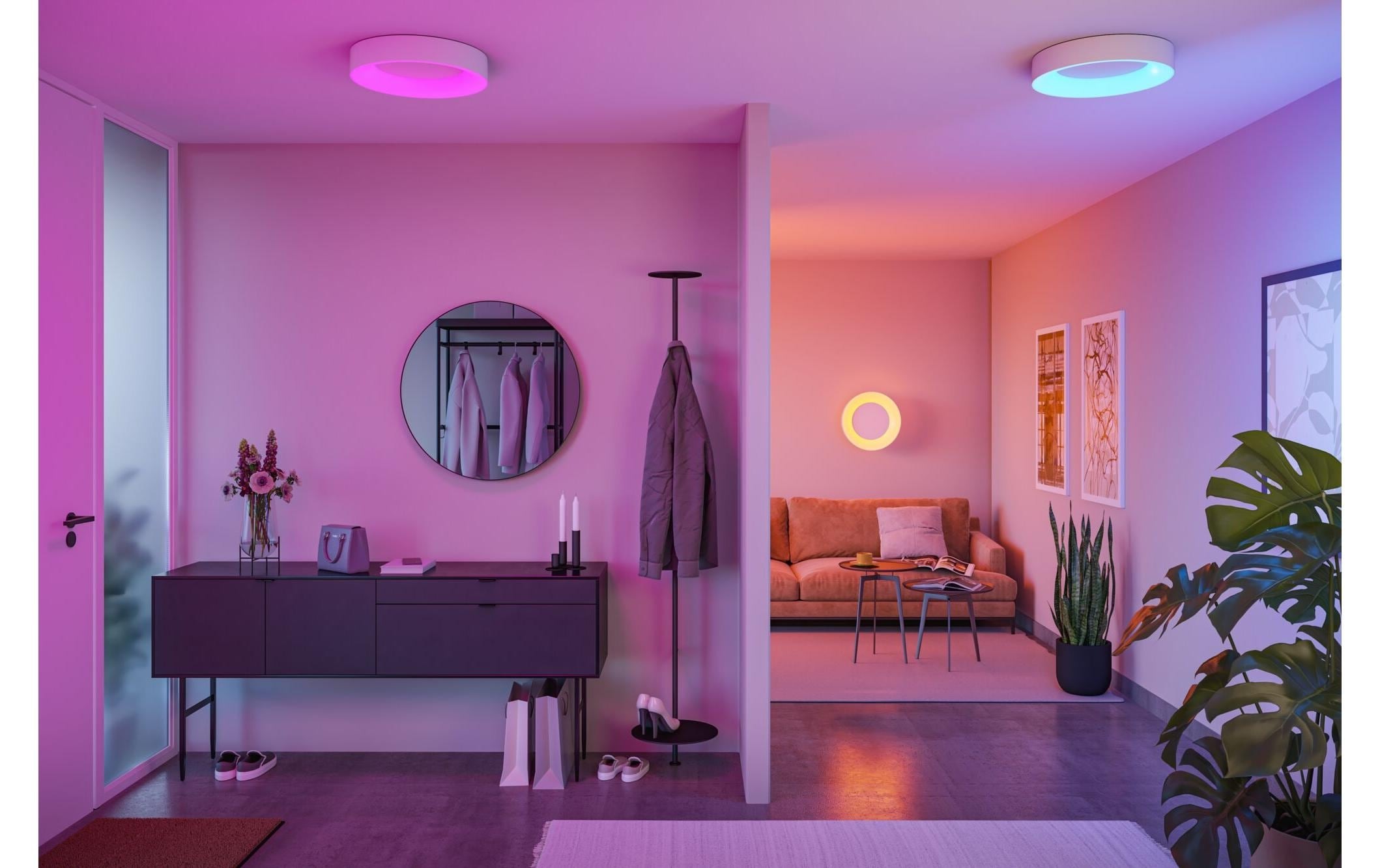 Paulmann Deckenleuchte »Deckenleuchte Casca IP44« LED-Modul RGB | warmweiss - kaltweiss