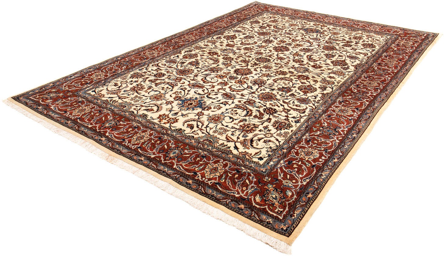 Image of morgenland Orientteppich »Perser - Classic - 302 x 203 cm - beige«, rechteckig, 10 mm Höhe, Wohnzimmer, Handgeknüpft, Einzelstück mit Zertifikat bei Ackermann Versand Schweiz