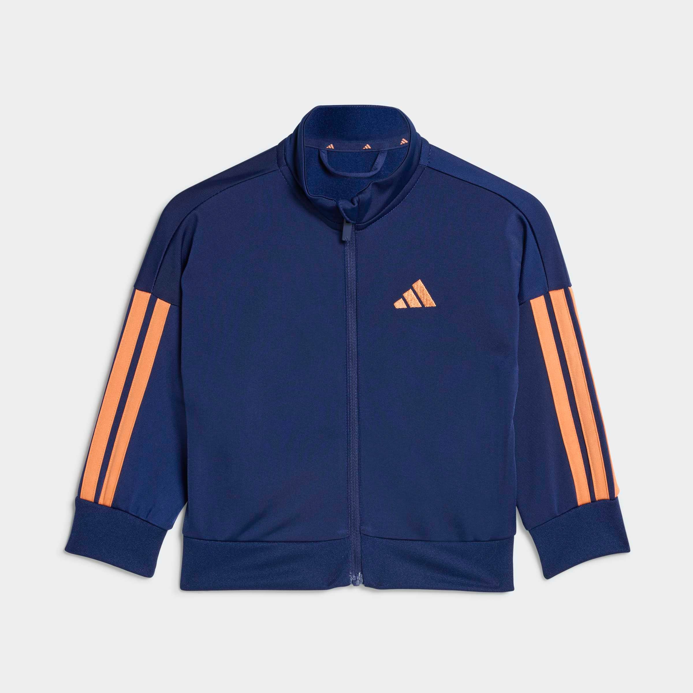 Survêtement adidas 3 Bandas Tr 205 Enfant Bleu Foncé/Orange