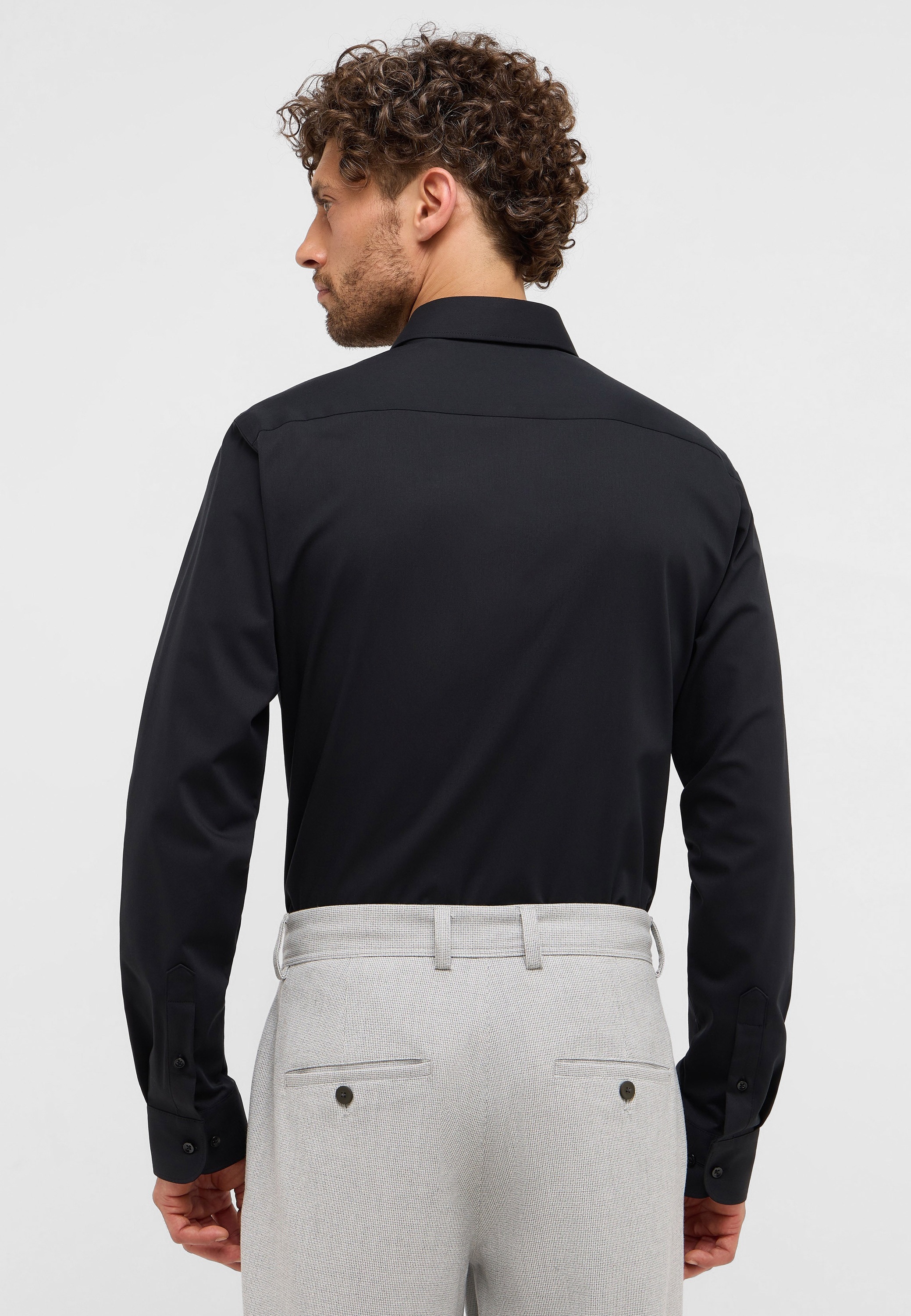 Eterna Langarmhemd »SLIM FIT« NON IRON (bügelfrei)