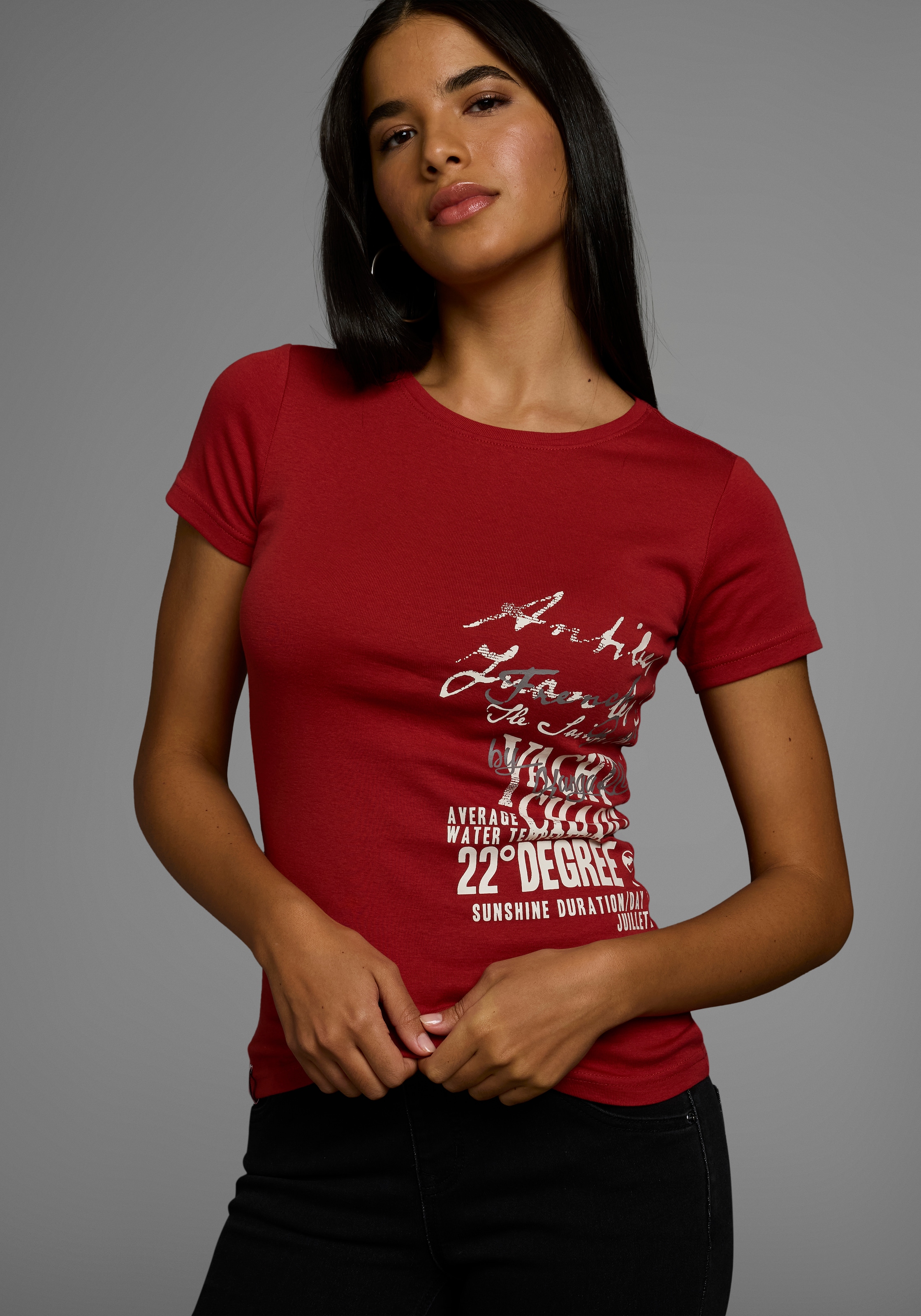 KangaROOS T-Shirt, im Basic-Look mit Print
