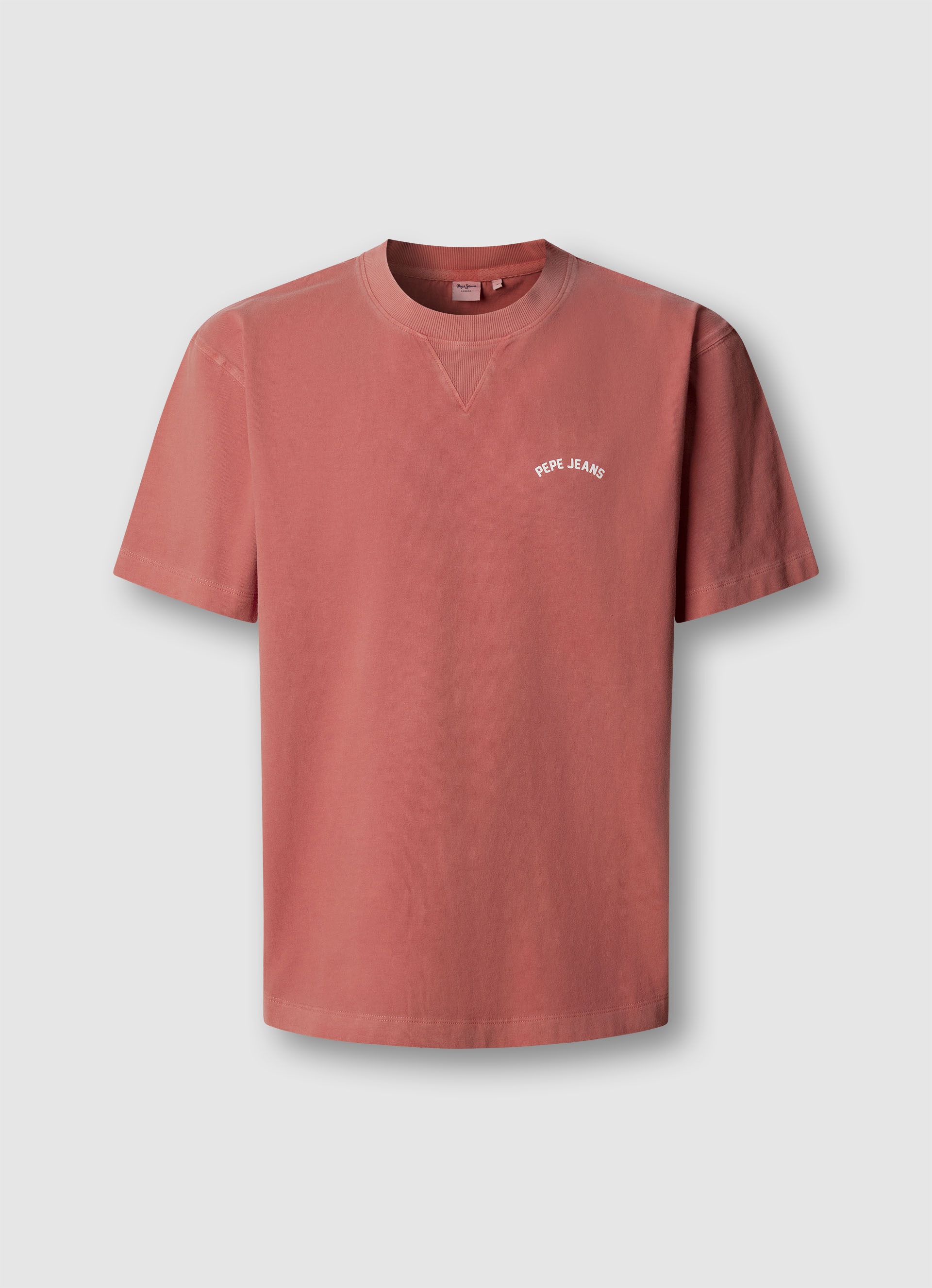 Image of Pepe Jeans T-Shirt "JOHN TEE" mit V-Naht am Rundhals