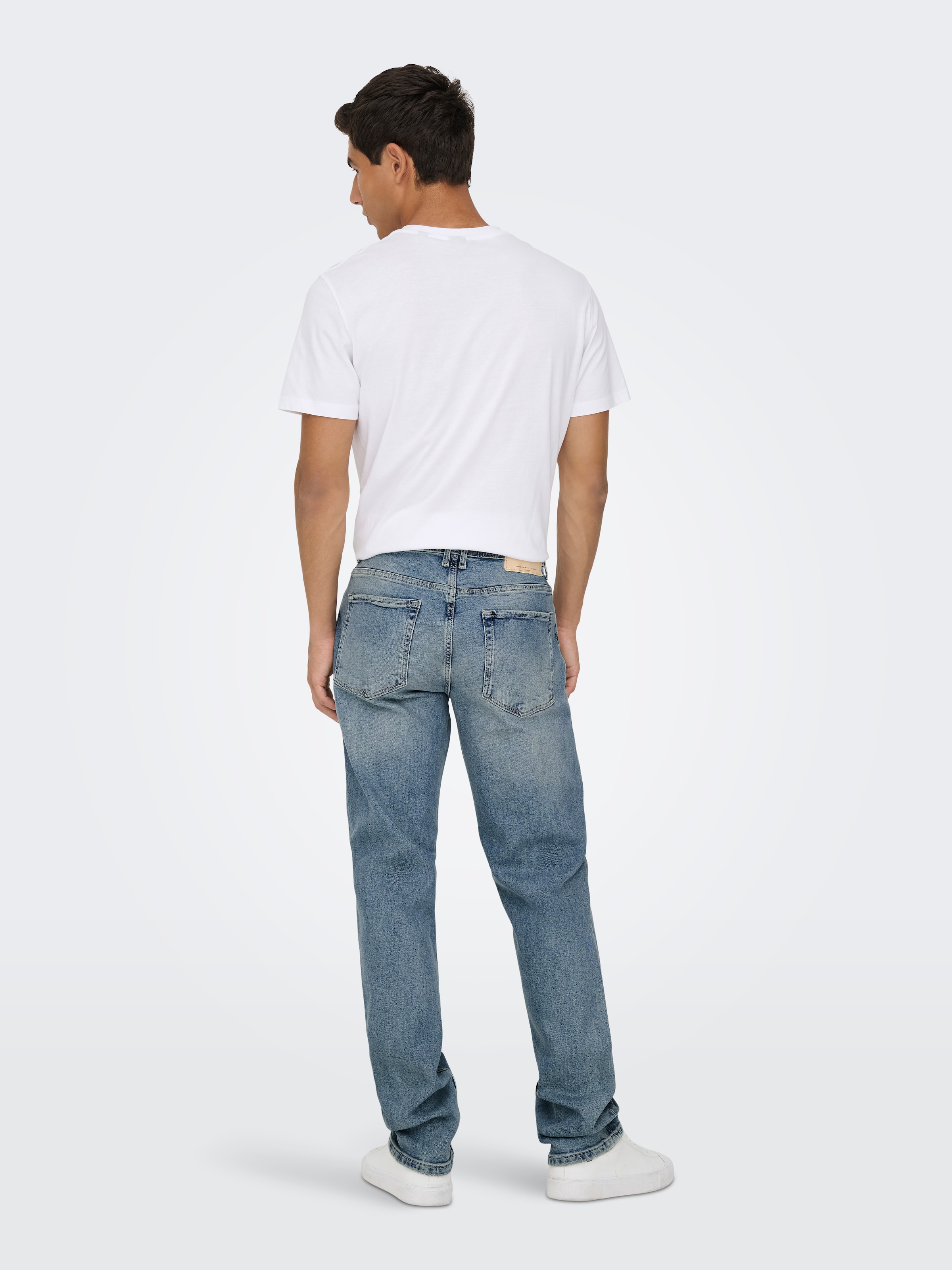 ONLY & SONS Straight-Jeans »ONSEDGE PERFORMANCE LB 3816 DOT DNM NOOS«