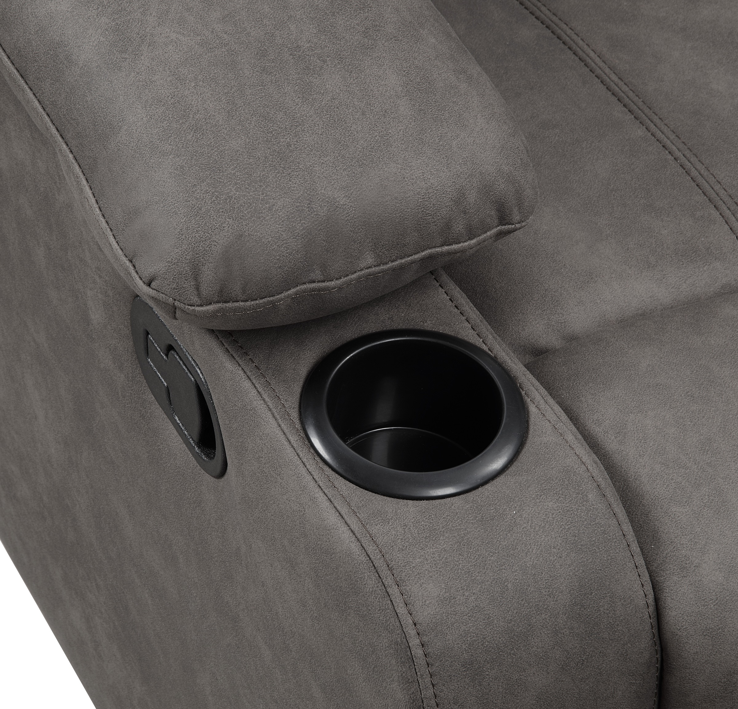 ATLANTIC home collection Relaxsessel »Cicero«, mit Relaxfunktion, Federkern und Getränkehalter