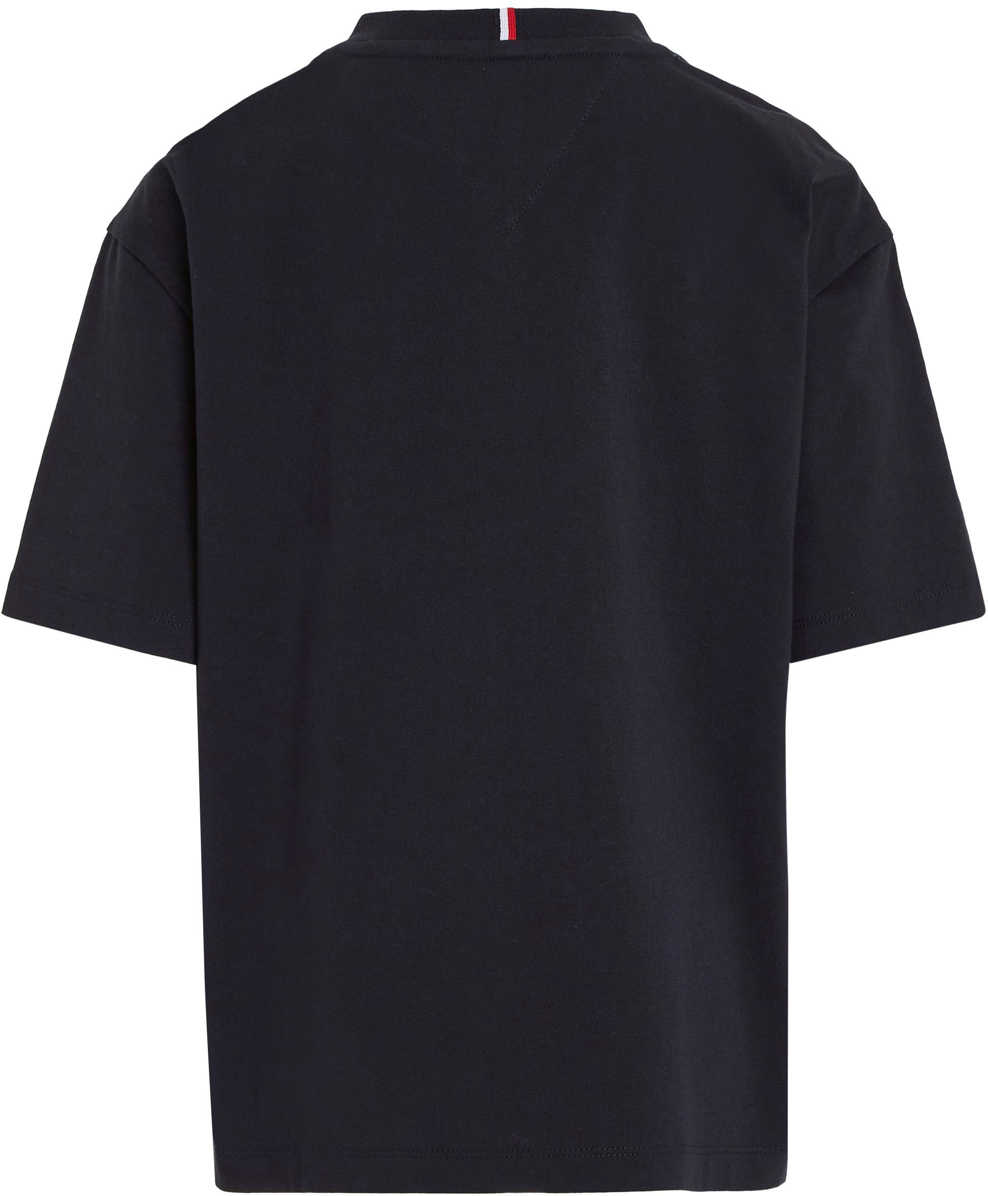 Tommy Hilfiger T-Shirt »U MONOTYPE TEE S/S«, mit grosser Logo-Stickerei