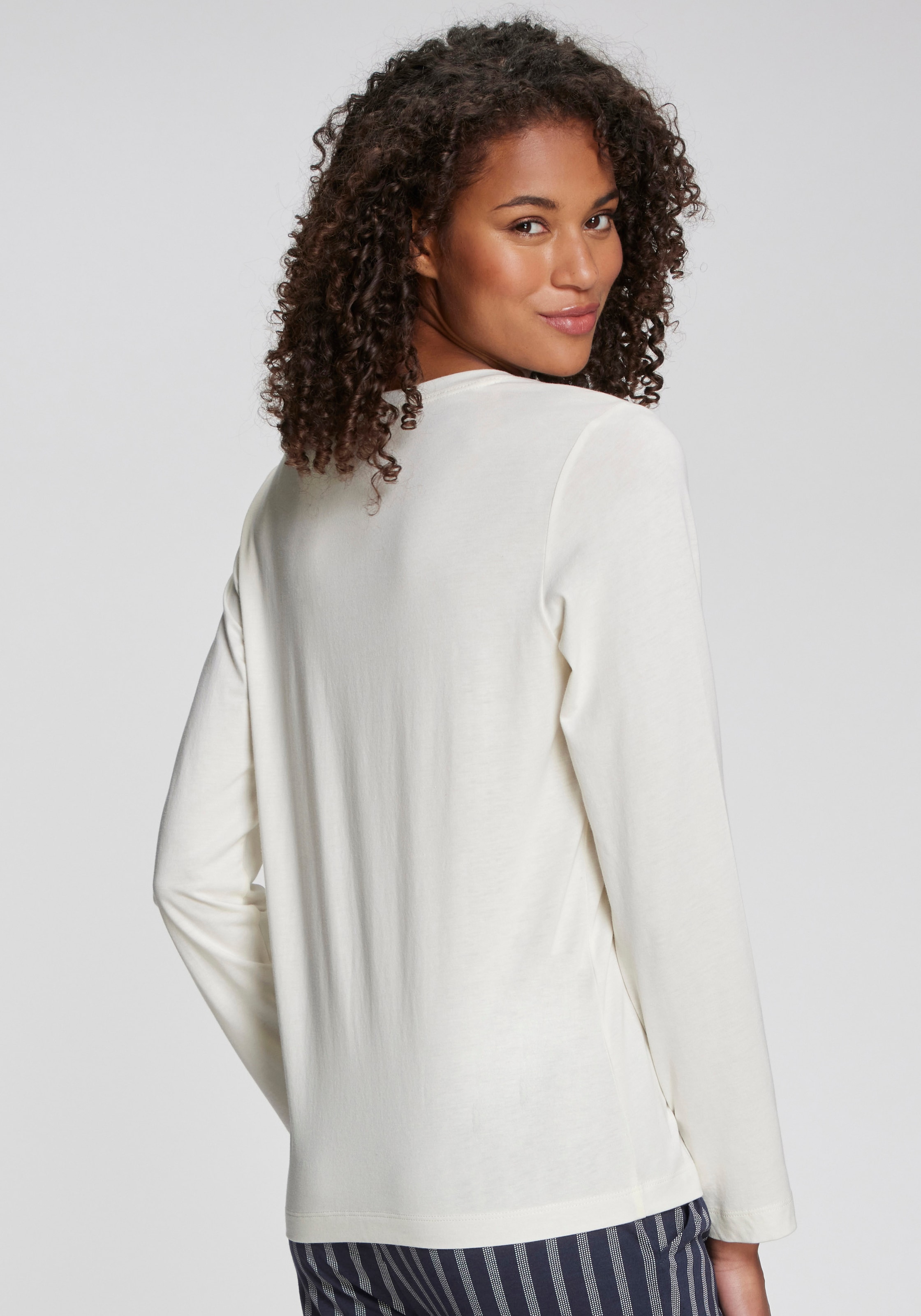 Vivance Dreams T-shirt à manches longues 1-teilig,  mit schönem Frontprint