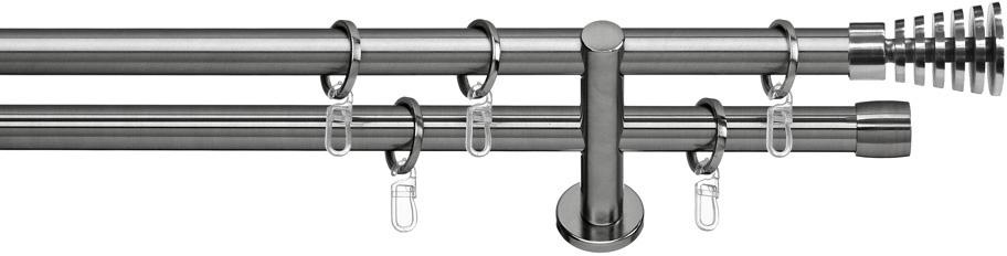 Image of indeko Gardinenstange »Brüssel«, 2 läufig-läufig, Fixmass bei Ackermann Versand Schweiz