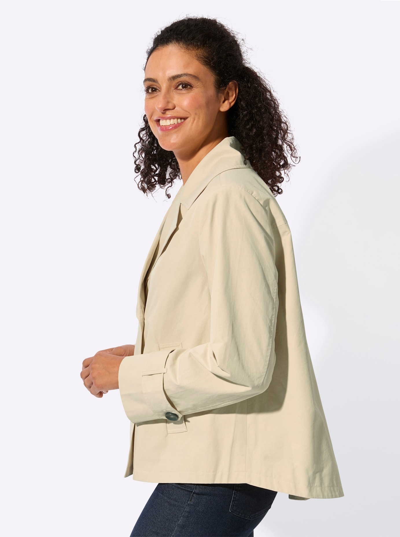 Inspirationen Veste longue ohne Kapuze