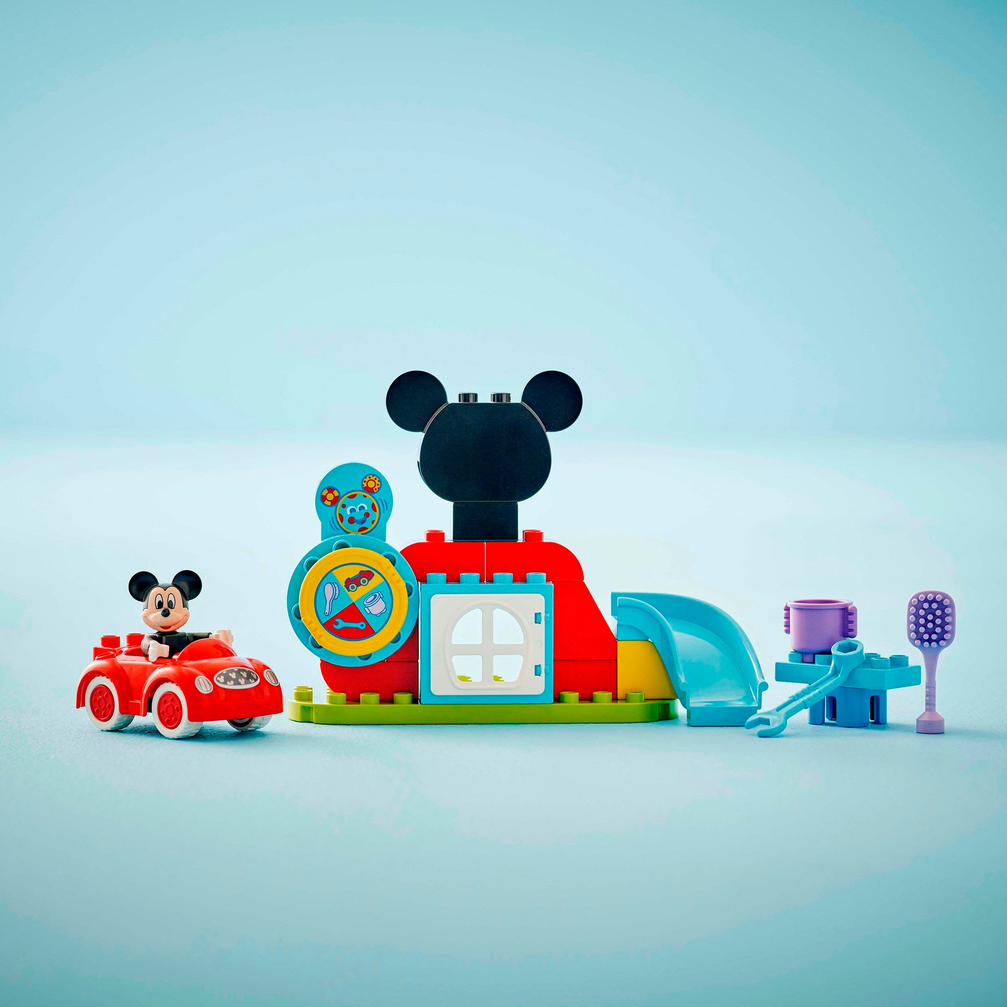 LEGO® Konstruktionsspielsteine »Mickys Clubhaus und Auto (10454), LEGO® DUPLO Disney ™« Made in Europe