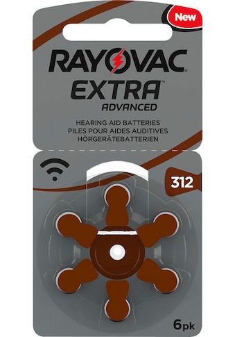 RAYOVAC Batterie »6er Pack Extra Advanced«, PR41, (Packung, 6 St.) kaufen