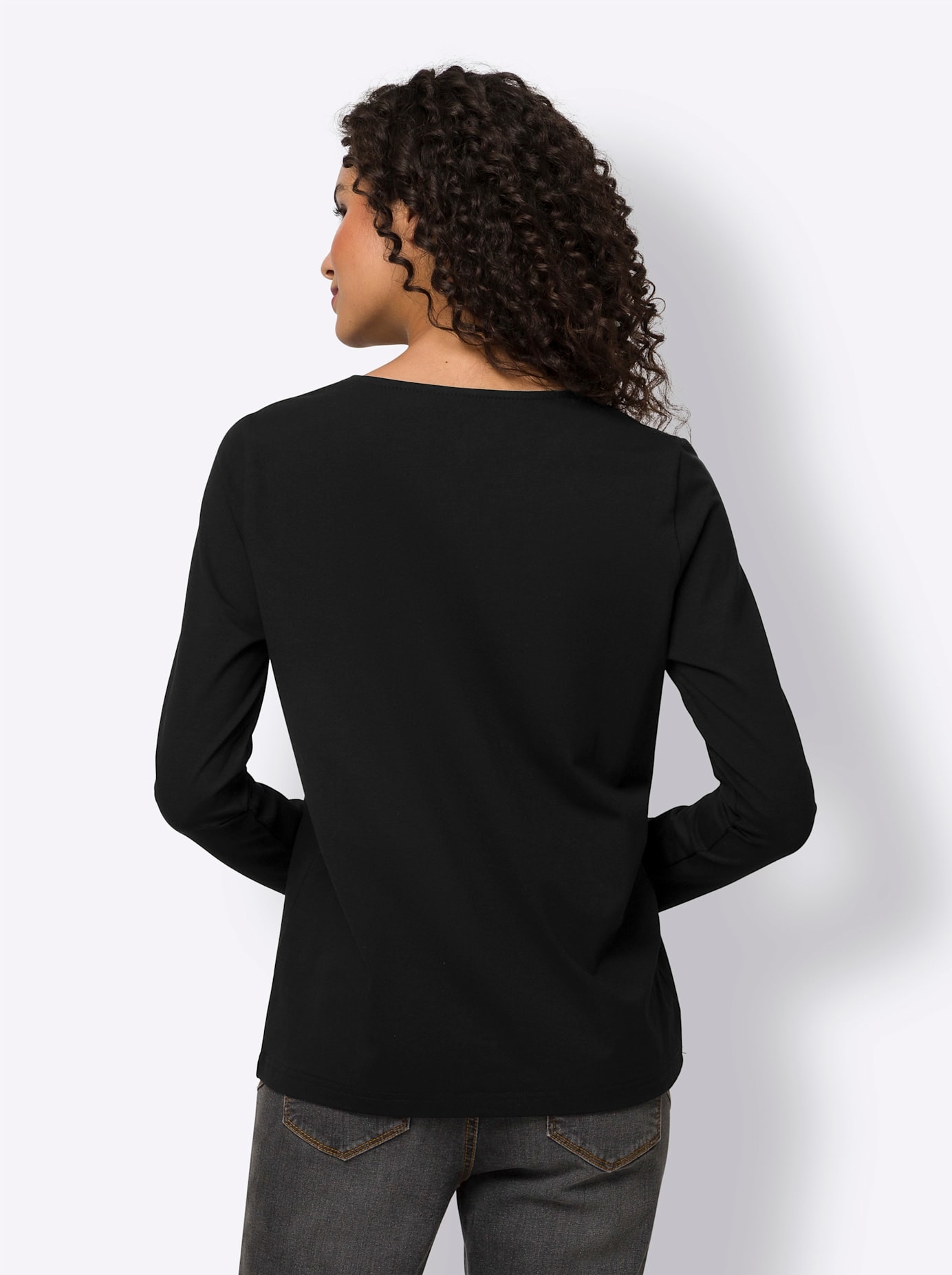 heine Langarmshirt »Shirt«, (1 tlg.)
