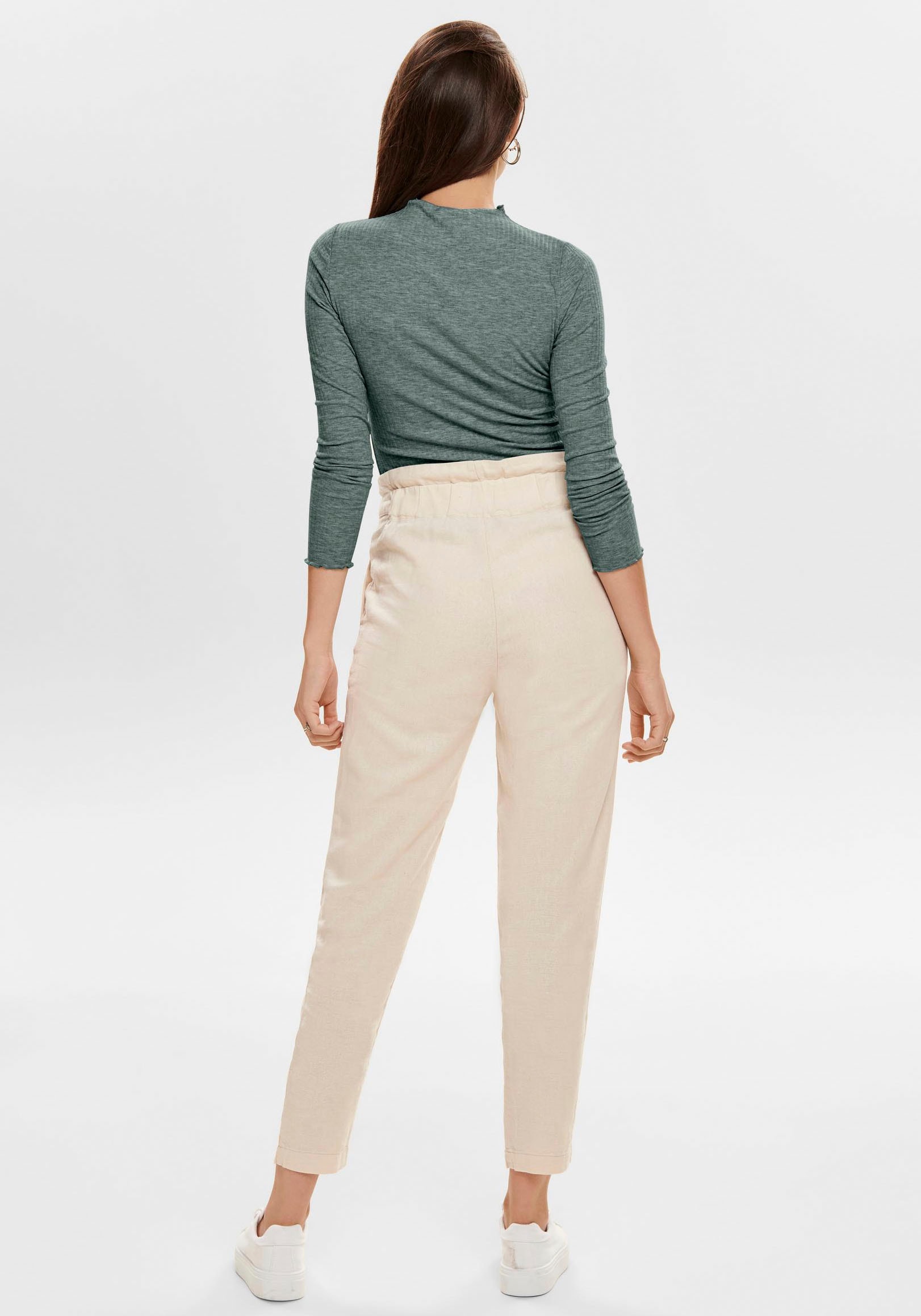 ONLY Langarmshirt »ONLEMMA L/S HIGH NECK TOP«