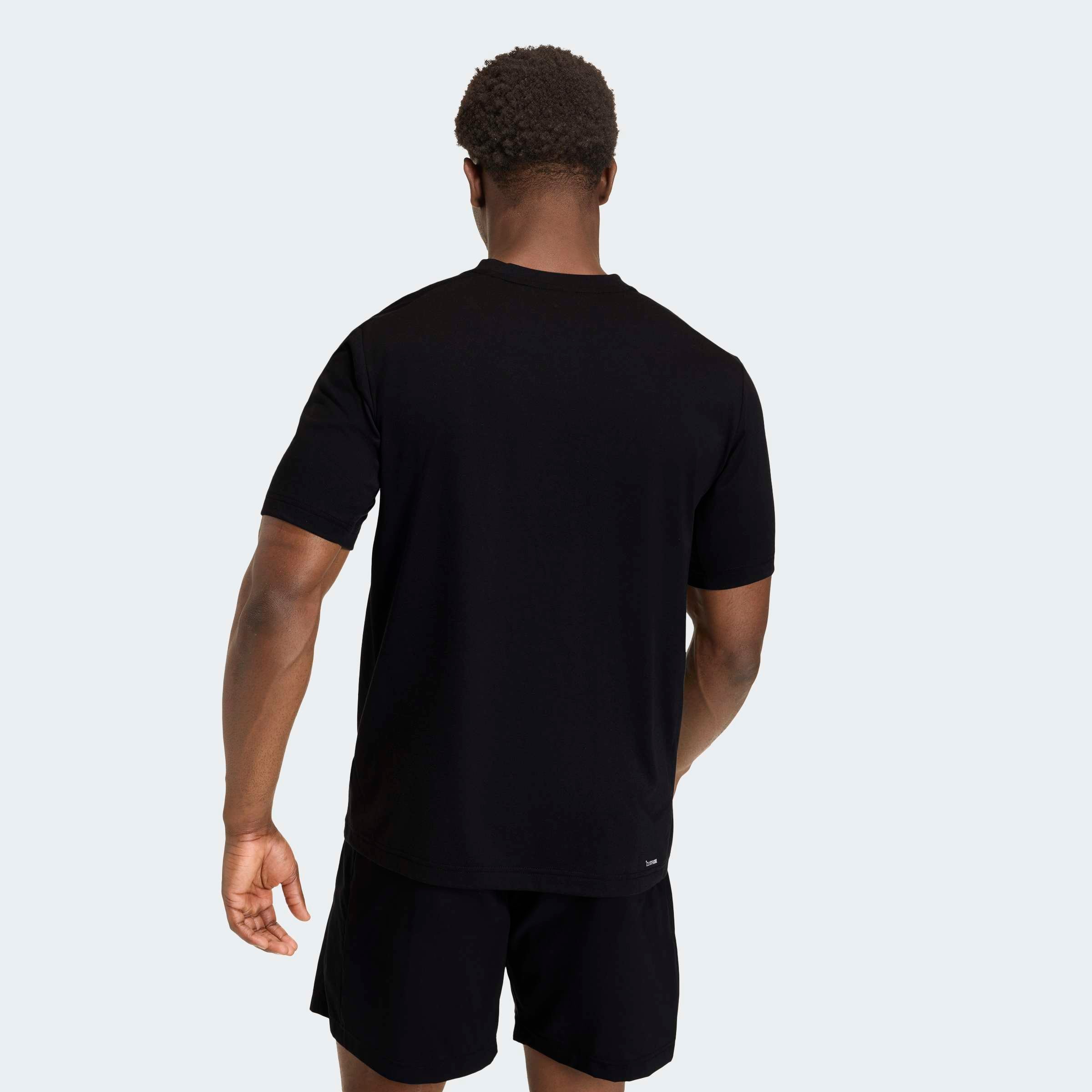 adidas Performance T-shirt »WORKOUT ESSENTIALS FEELREADY« col rond, en polyester