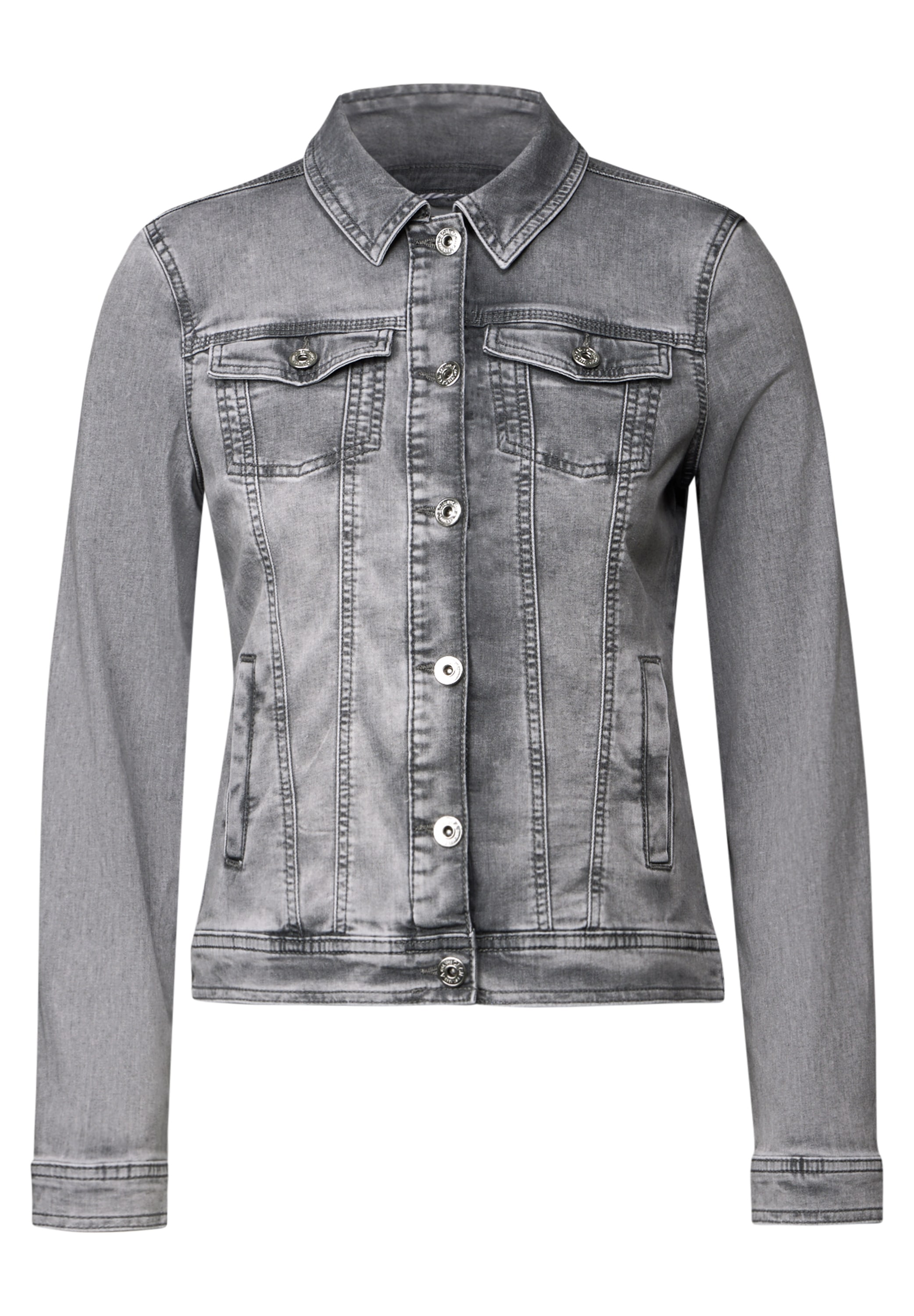 Cecil Jeansjacke, mit Hemdkragen