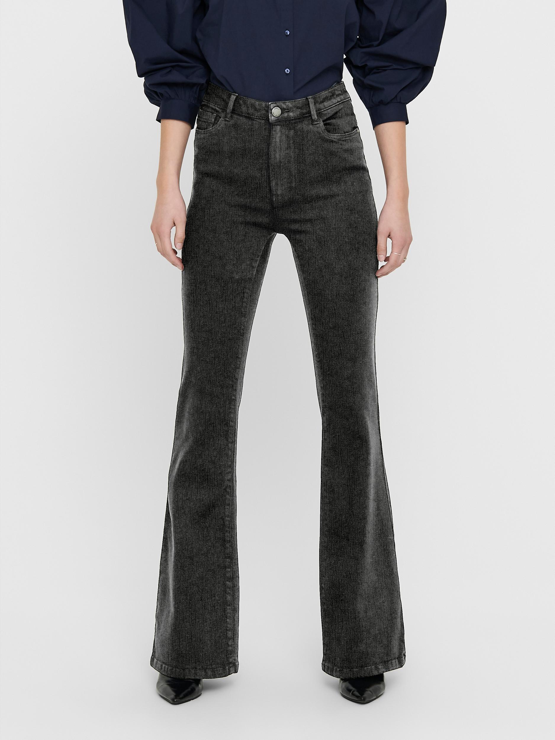 Bootcut-Jeans »ONLHELLA LIFE HW RETRO FLARED DNM PJ006«