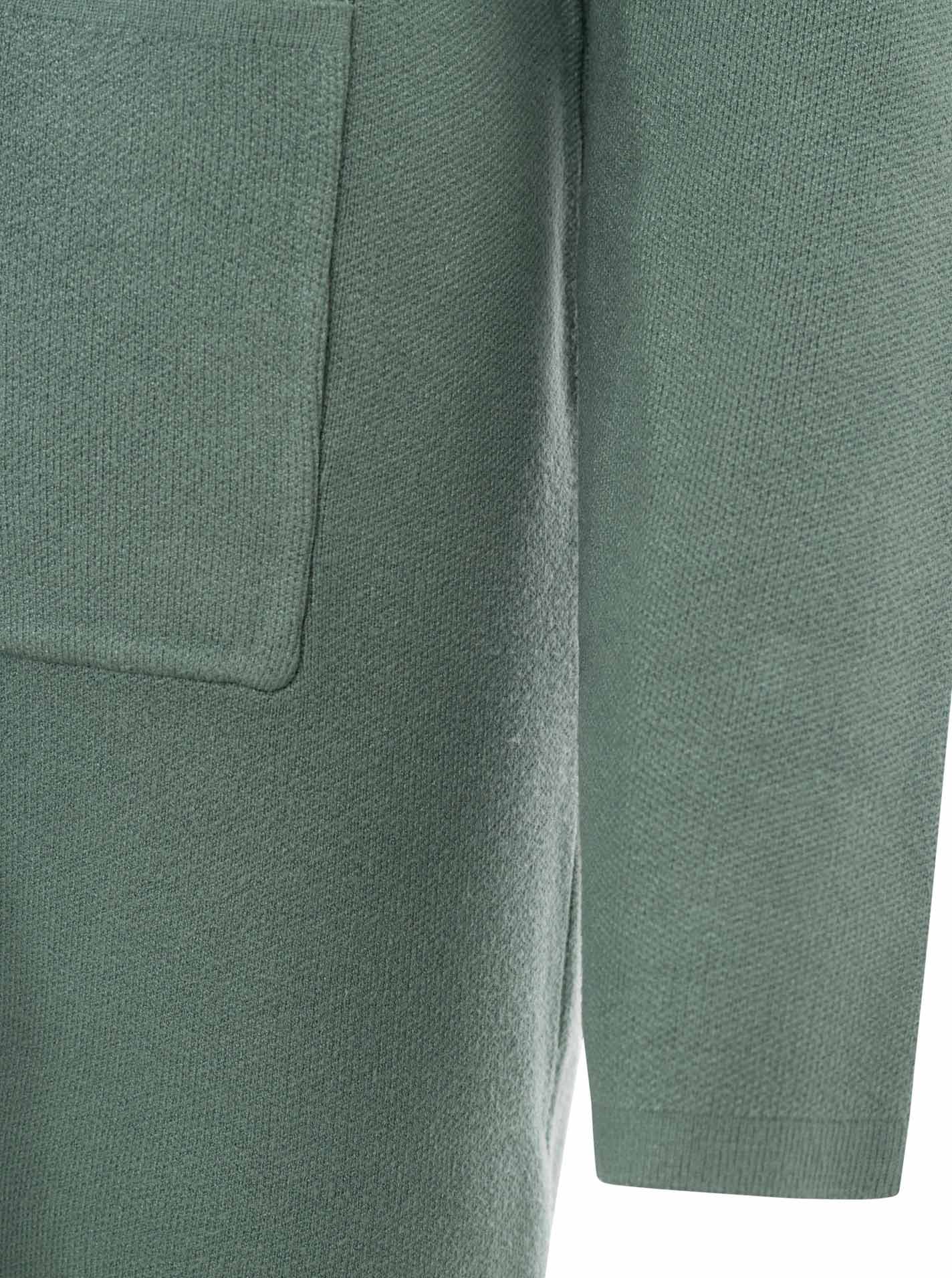 Zwillingsherz Cardigan »"Jessi"« avec col, manches longues, poches plaquées, sans fermeture, longueur genou
