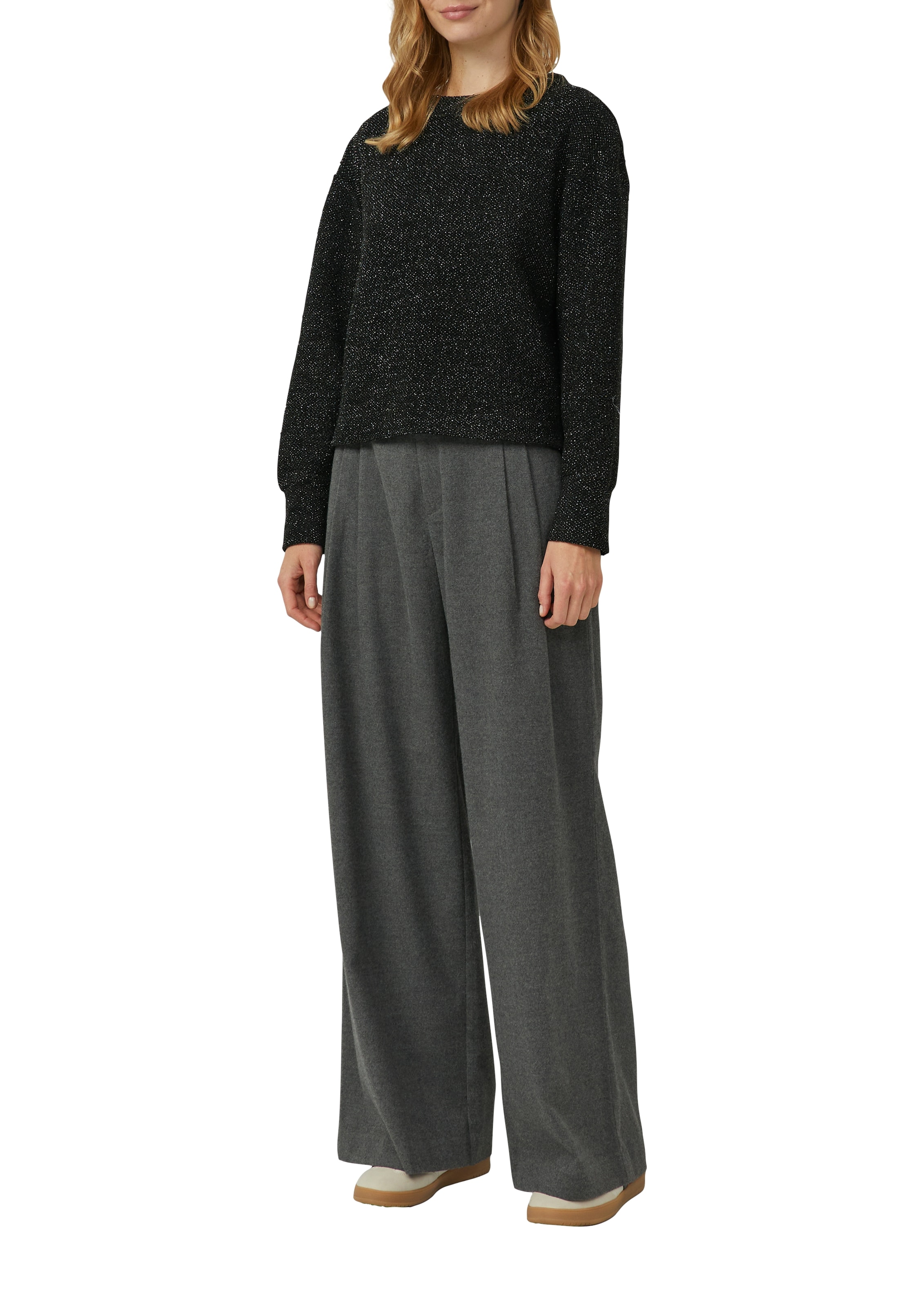 s.Oliver Pull en tricot mit Glitzer-Fäden