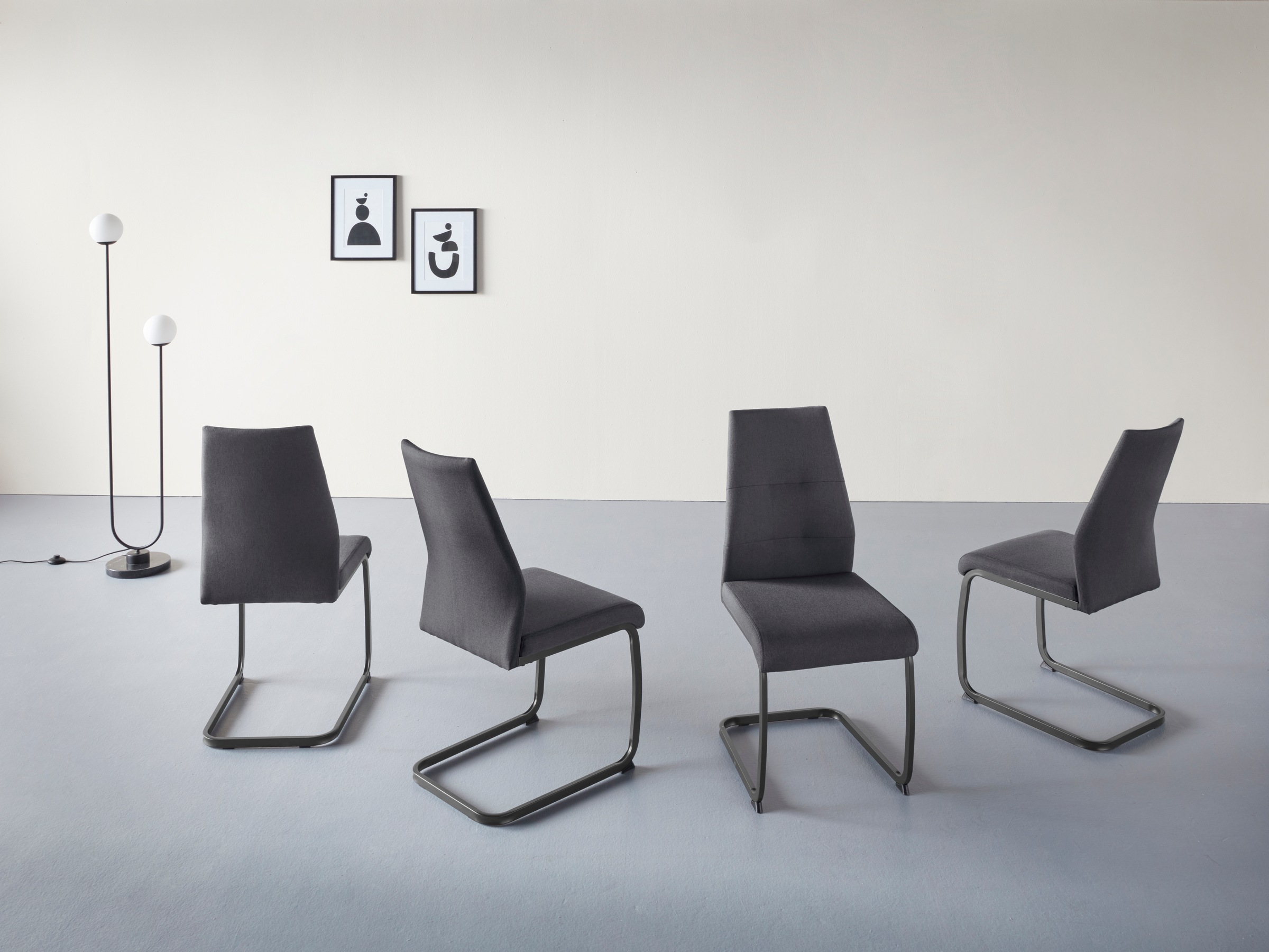 Image of HELA Freischwinger »Ria S«, 4 St., Webstoff bei Ackermann Versand Schweiz