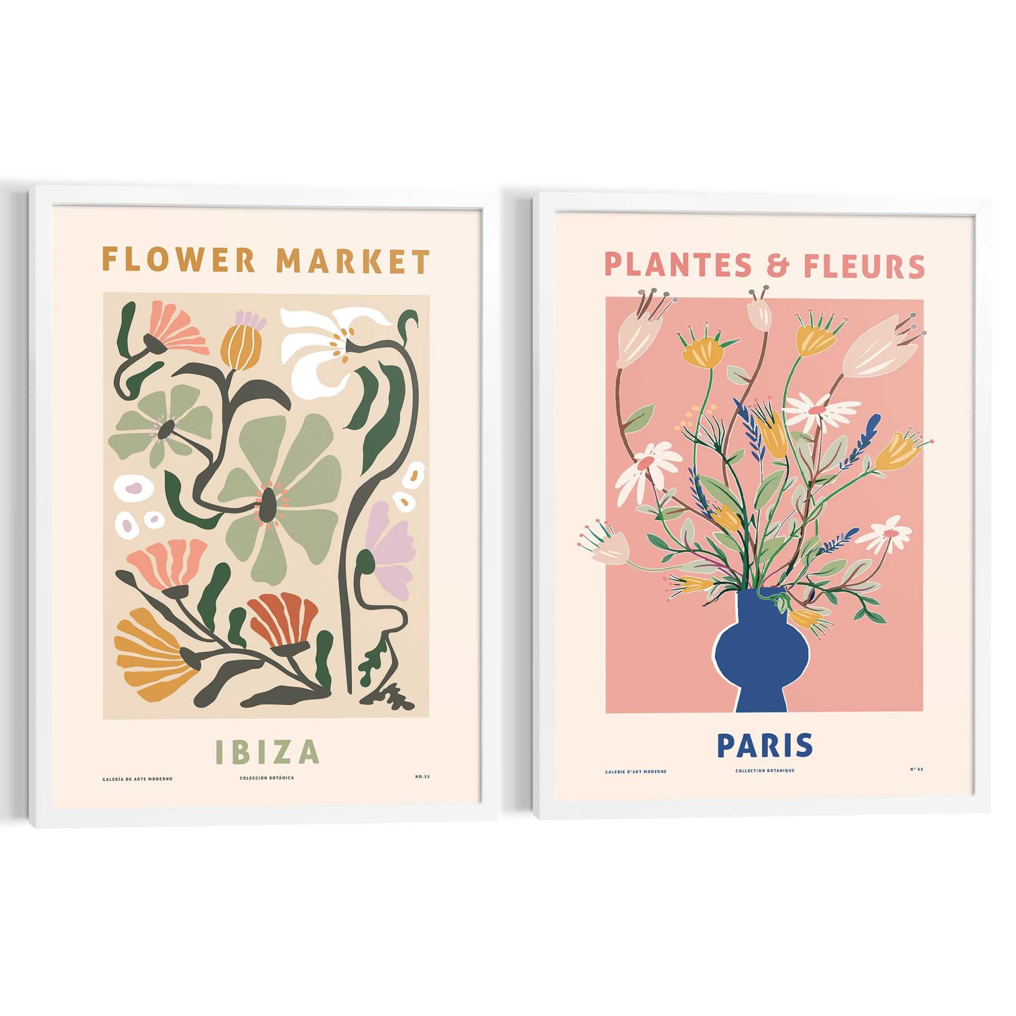 Reinders! Tableau avec cadre »Blumen« Set, 