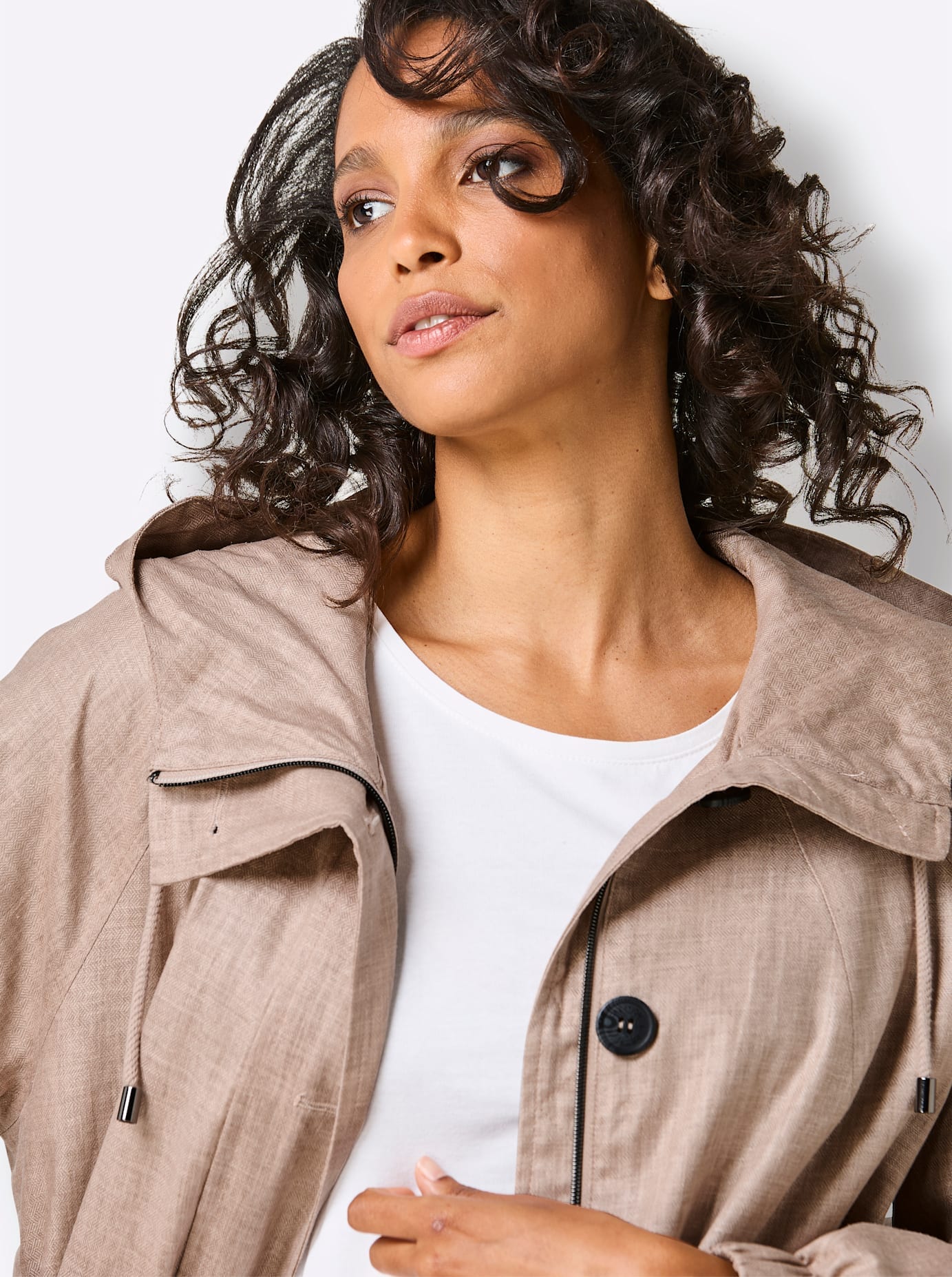 CREATION L PREMIUM Anorak mit Kapuze