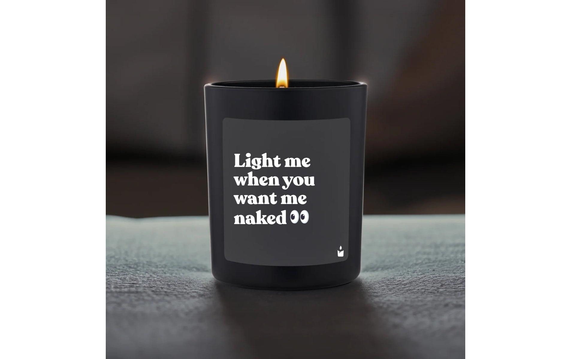   Duftkerze »ChattyCandles Light me when you want me naked 6,7 x 8 cm«
