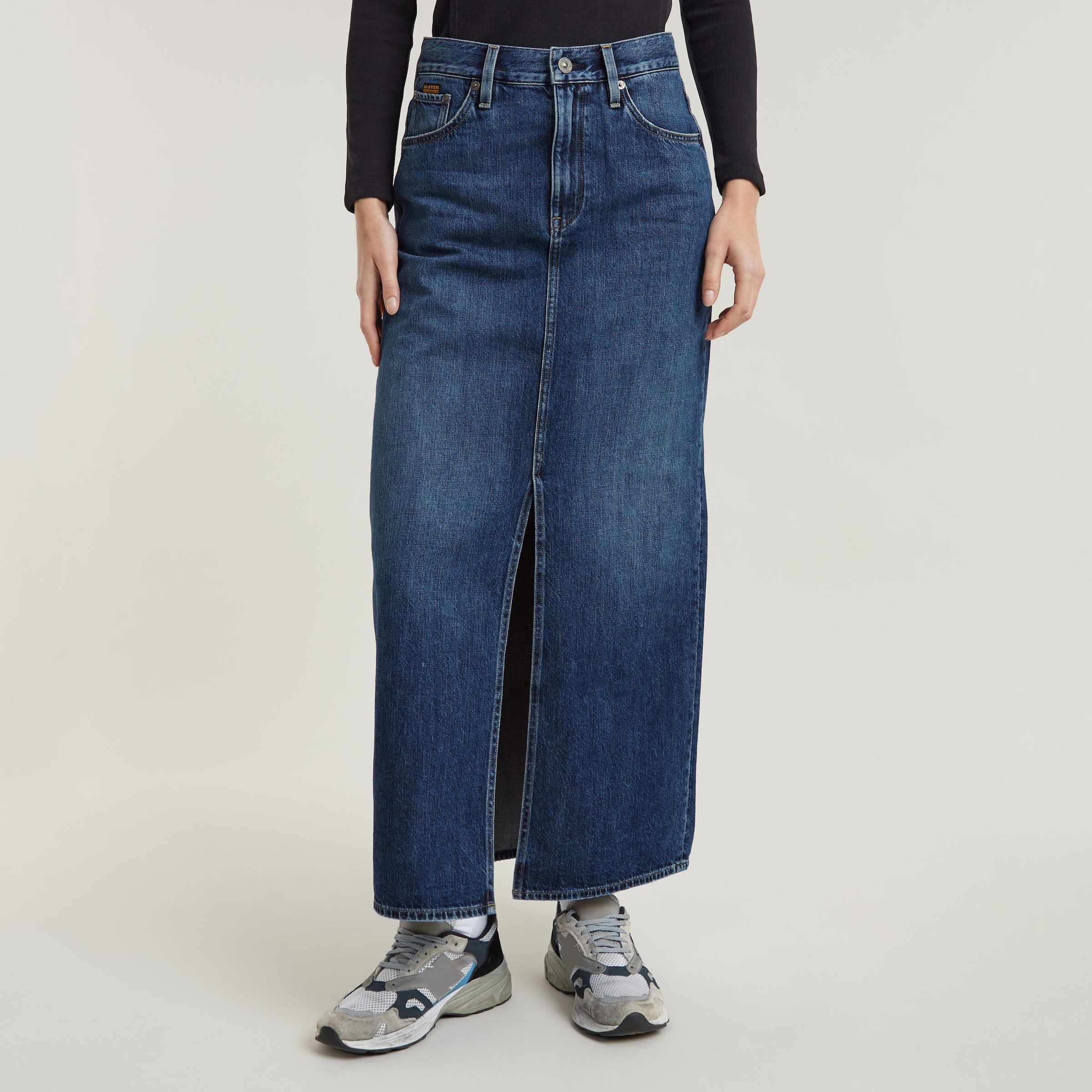 Maxirock »Viktoria Long Skirt wmn«, im Jeans-Look