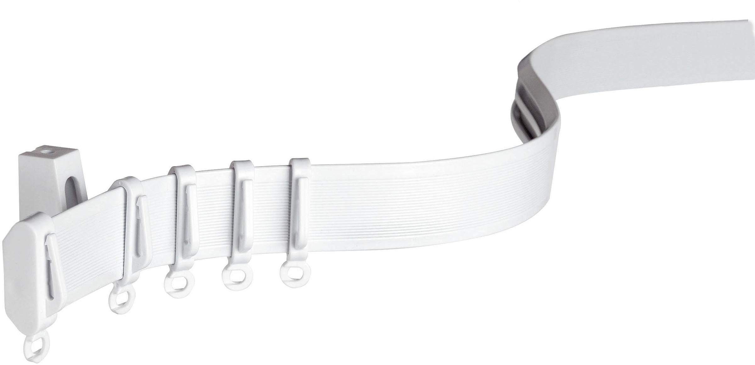 Image of GARDINIA Gardinenschiene »Vorhangschiene Flexline Komplett-Set«, Fixmass, kürzbar bei Ackermann Versand Schweiz