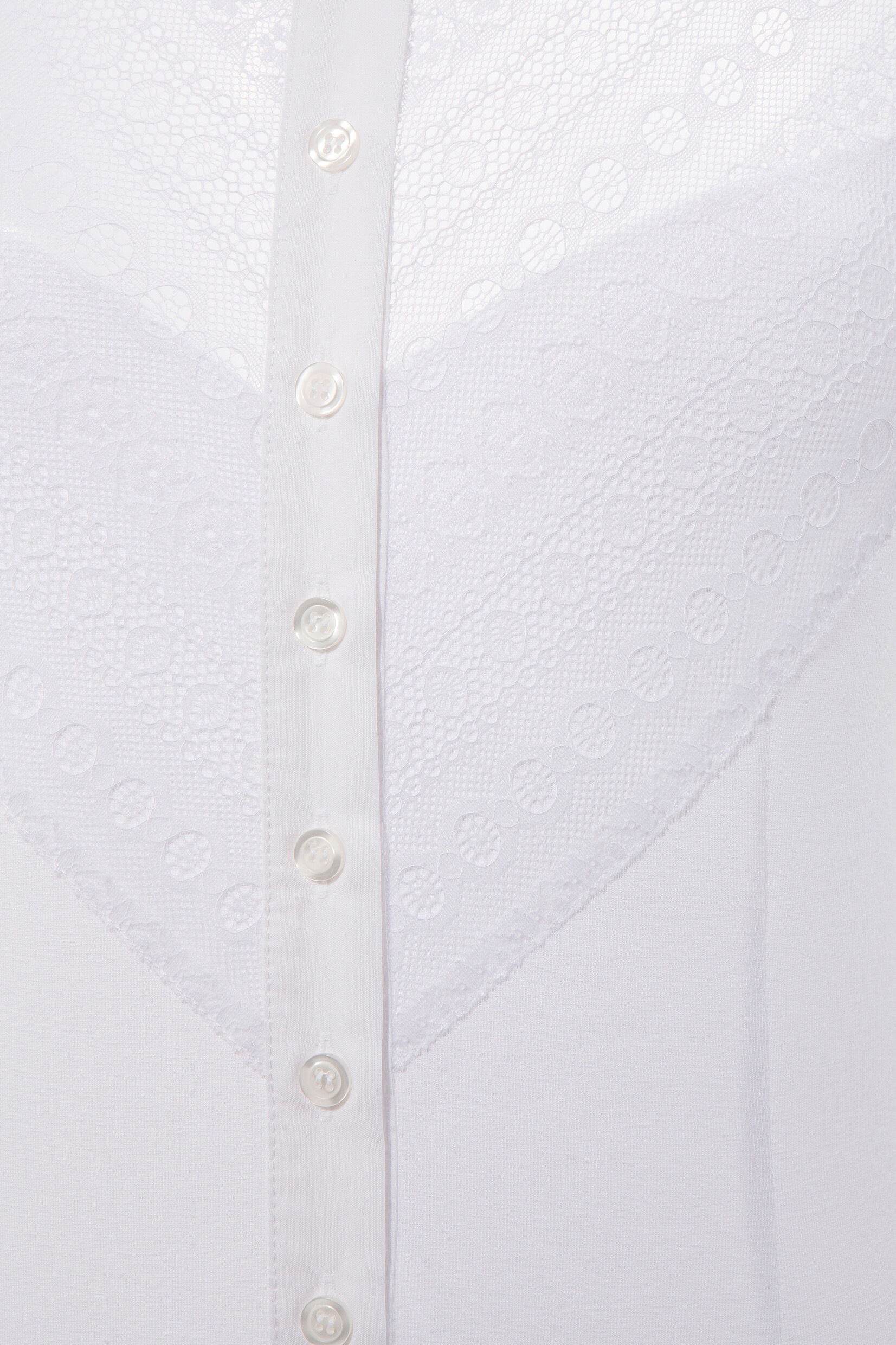 Turi Landhaus Shirtbody, Damen, mit blickdichtem Vorder- und Rückenteil