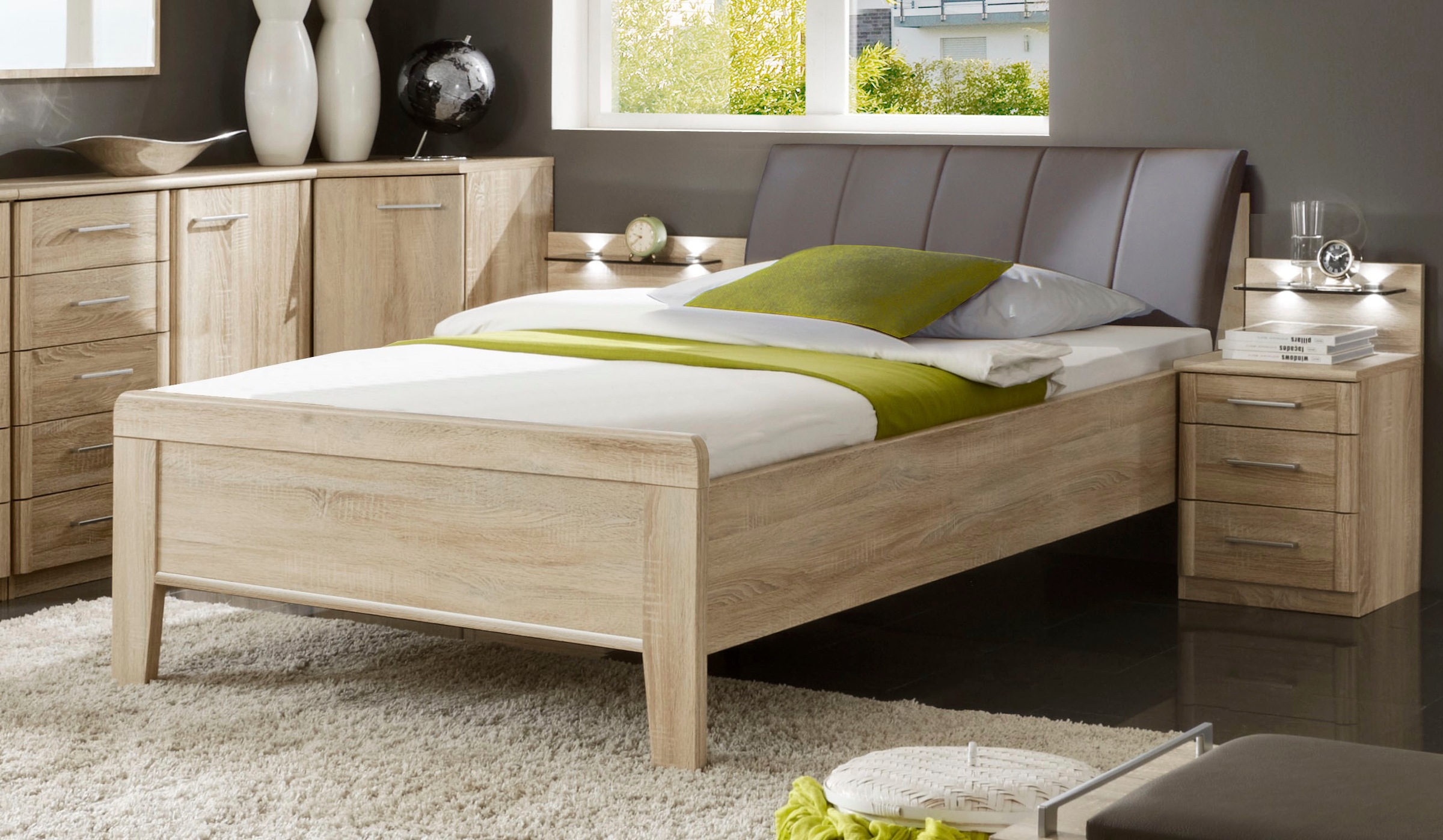 Image of WIEMANN Holzbett »Meran«, in Komforthöhe bei Ackermann Versand Schweiz