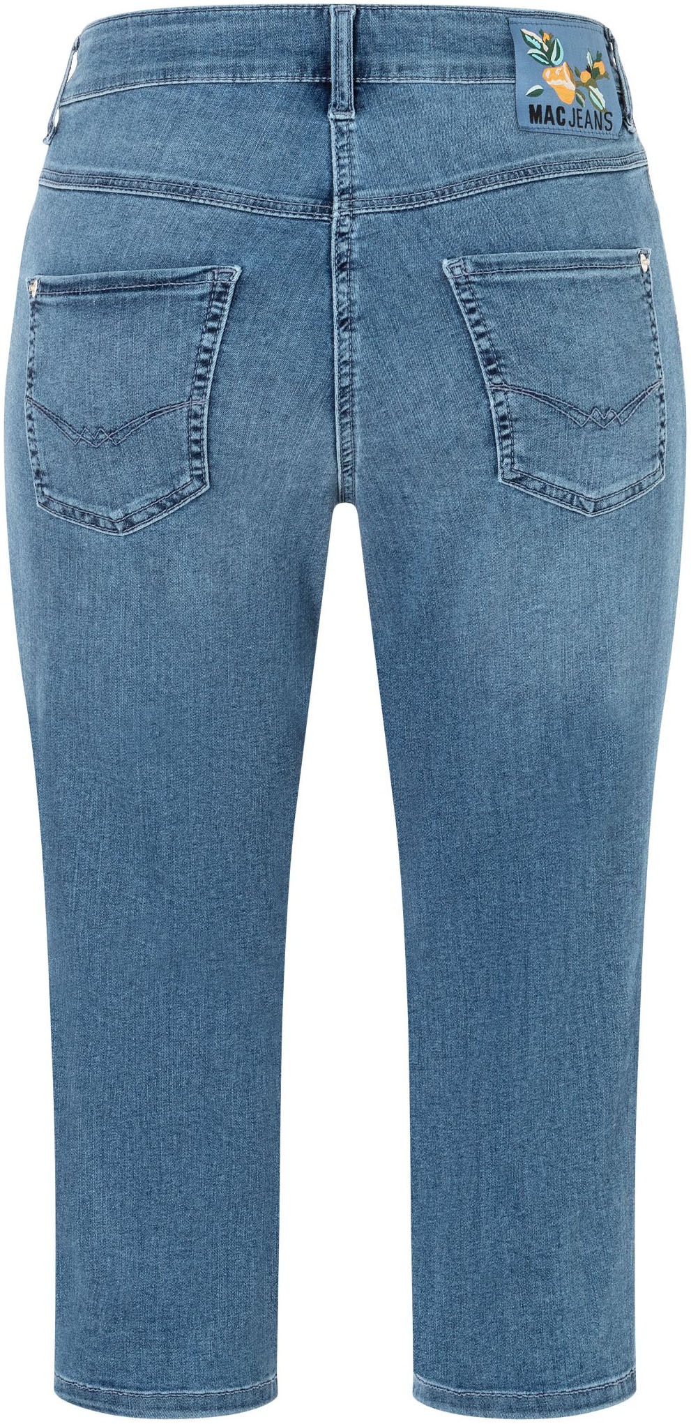 MAC Caprijeans »Dream-Sum«, Bequemer Sitz mit krempelbarem Saum