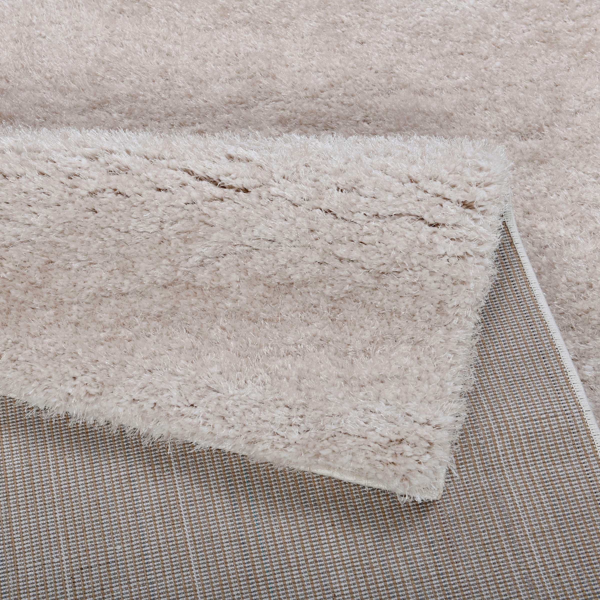 my home Hochflor-Teppich »Malin«, rechteckig, 43 mm Höhe, Shaggy in Uni-Farben, einfarbig, leicht glänzend, besonders weich