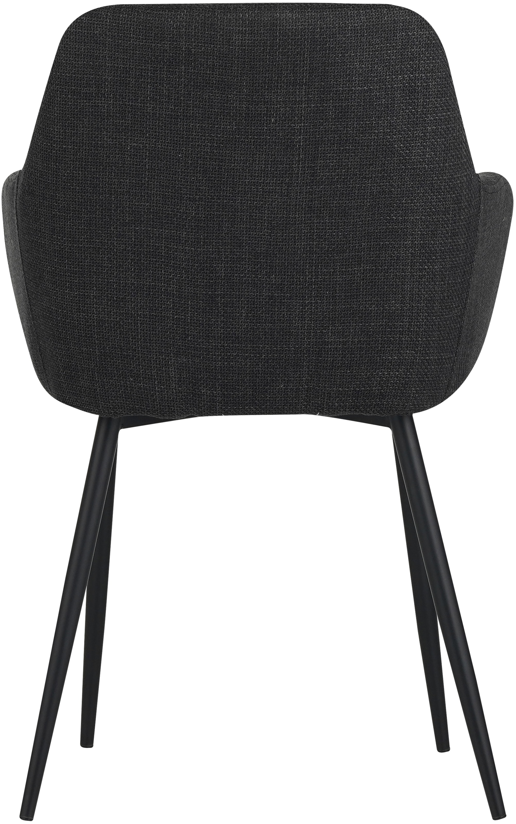 HELA Essgruppe »MOSEL« 3 Stk. tlg. Tisch 90x75 cm, Platte rund, gesinterter Stein, Armlehnenstuhl