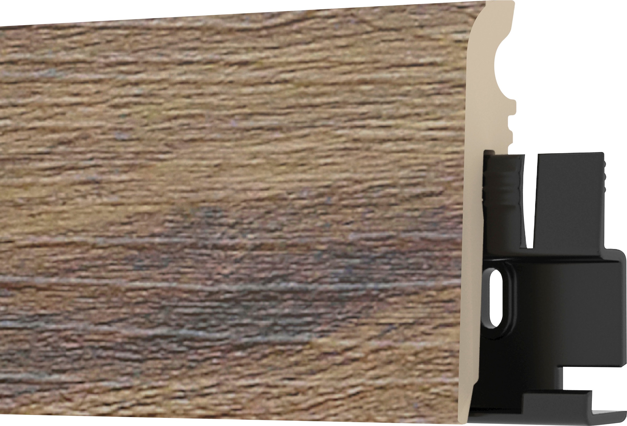 Image of Arbiton Sockelleiste »TORE Nevada«, (Set, 2 St., 2 Stück á 2,20m), Walnuss, Hochwertige Designleiste für Vinyl bei Ackermann Versand Schweiz