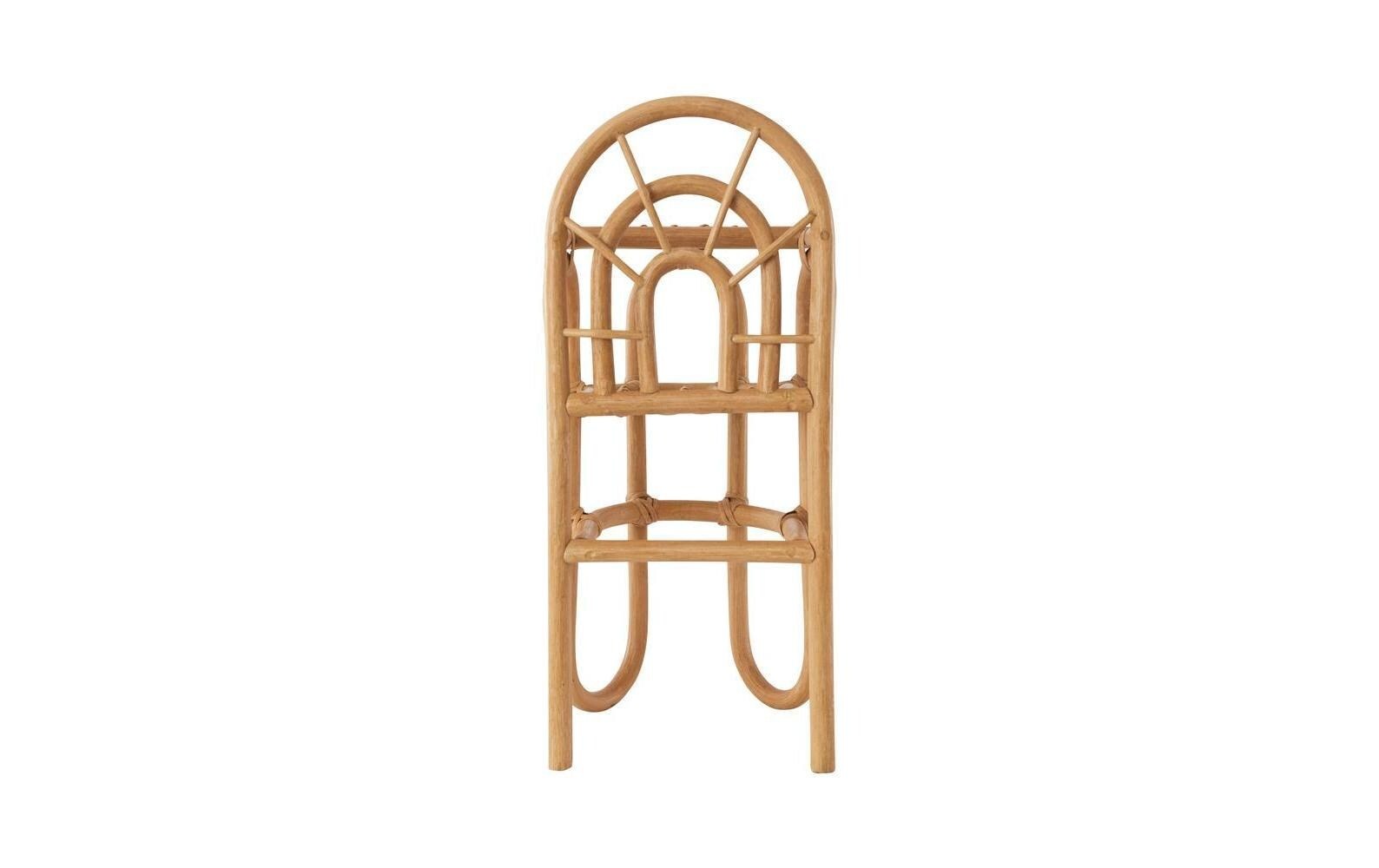 OYOY Puppenhochstuhl »Regenbogen 52 x 22 cm, Braun«, Holzart: Rattan (Indonesien)