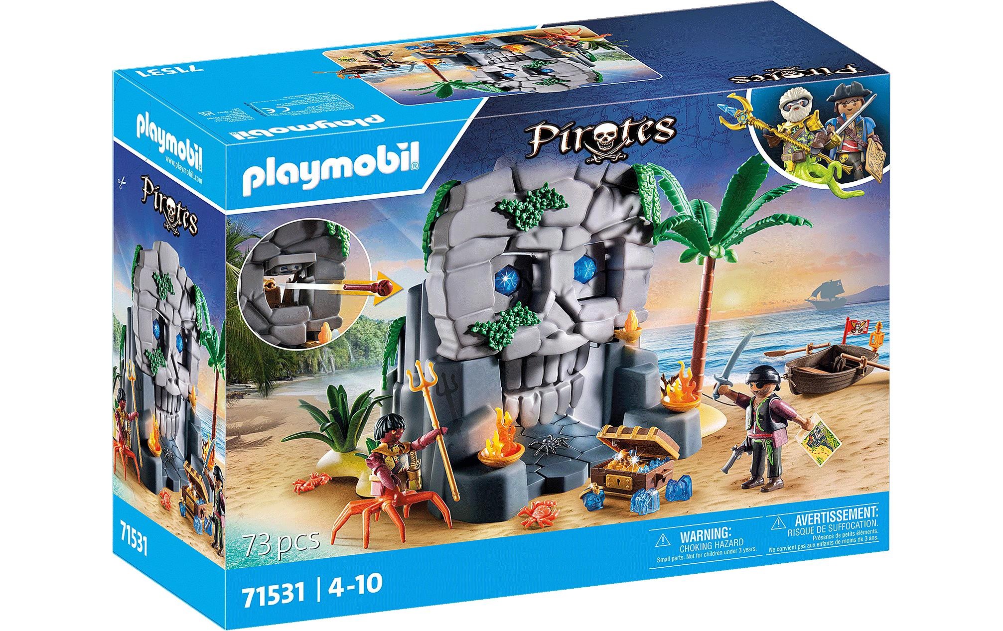 Image of Playmobil Spielbausteine "Pirates Totenkopfinsel 71531"