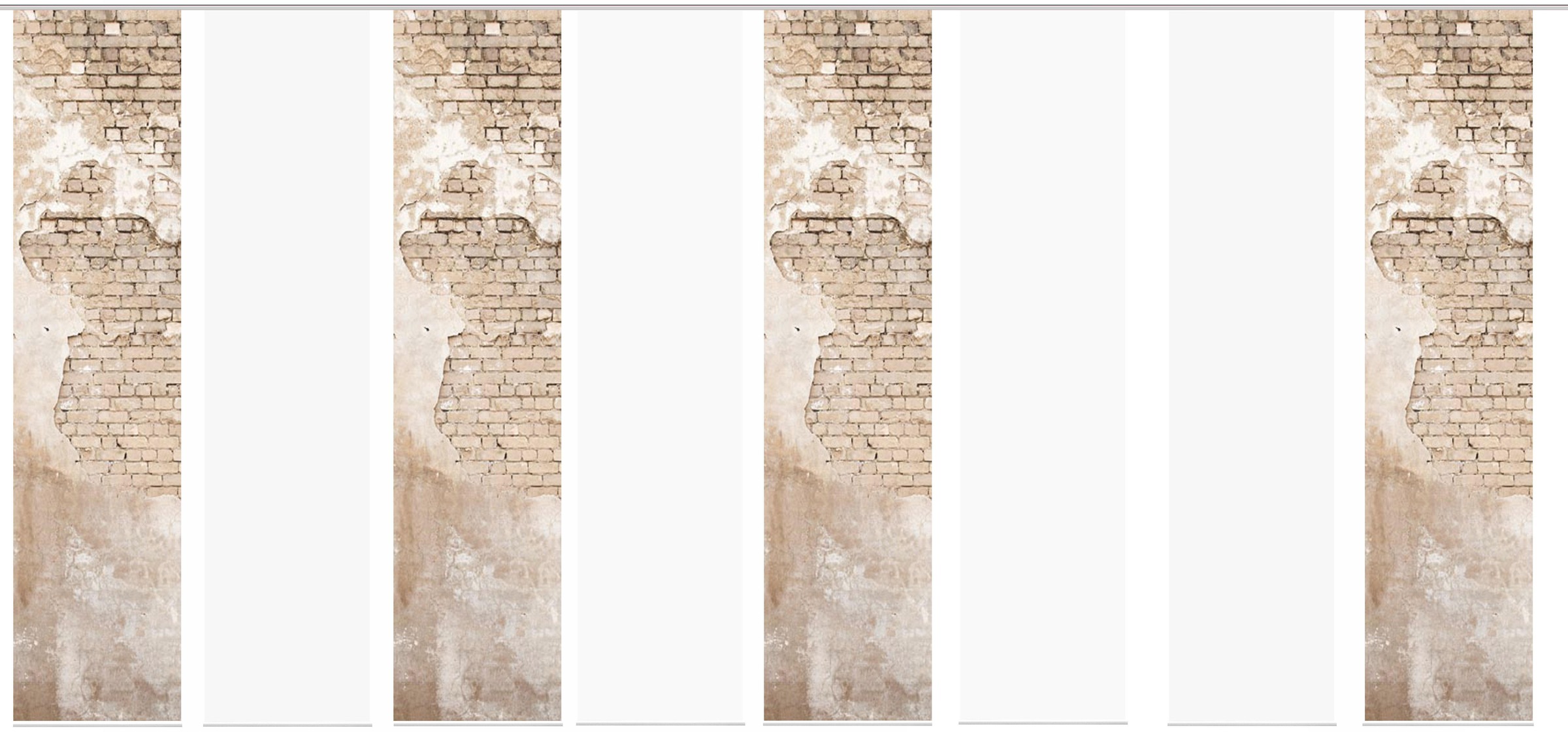 Image of HOME WOHNIDEEN Schiebegardine »WALLONA 8ER SET«, (8 St.), HxB: 245x60 bei Ackermann Versand Schweiz