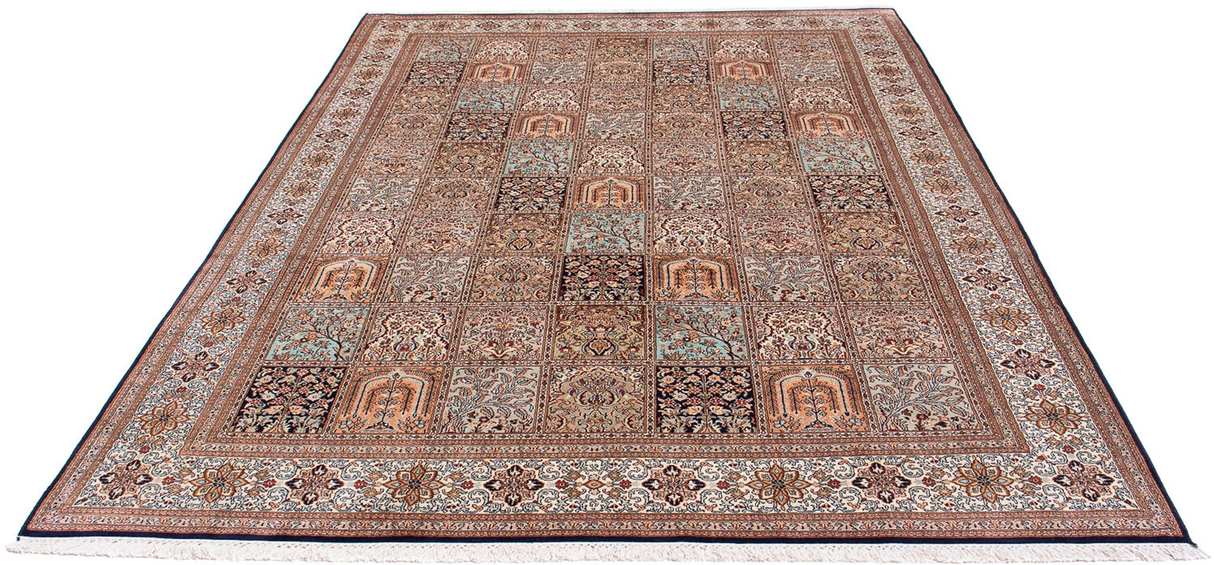 Image of morgenland Orientteppich »Perser - Classic - 277 x 184 cm - mehrfarbig«, rechteckig, 10 mm Höhe, Wohnzimmer, Handgeknüpft, Einzelstück mit Zertifikat bei Ackermann Versand Schweiz