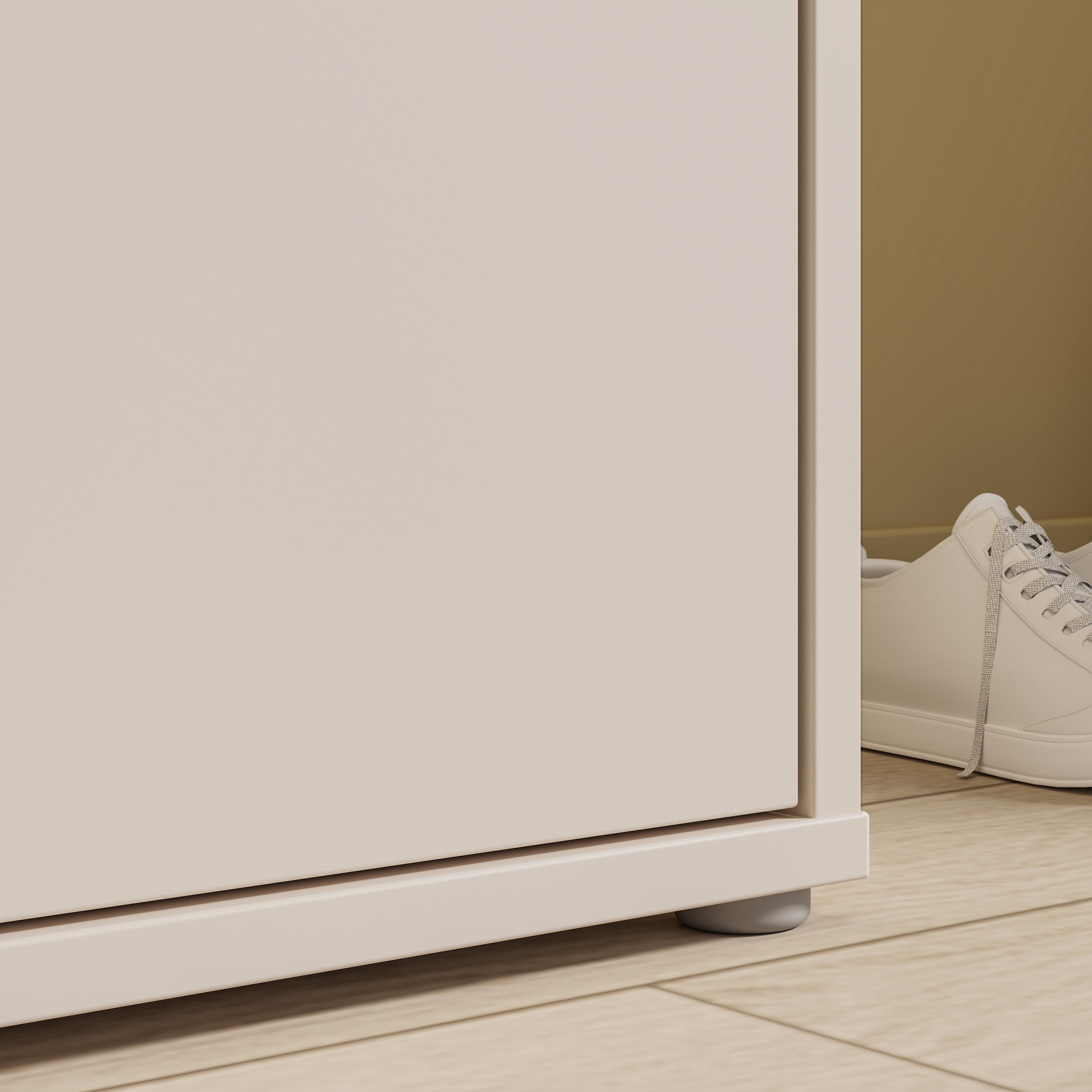 FORTE Armoire à chaussures »Alice Springs, Schuhschrank, B/H/T 109,2/191,9/34,9 cm, 36 Paar Schuhe« L/H/P 109,2/191,9/34,9 cm,  Armoire de rangement, armoire polyvalente, (L/H 109cm x 192cm), avec 16 étagères