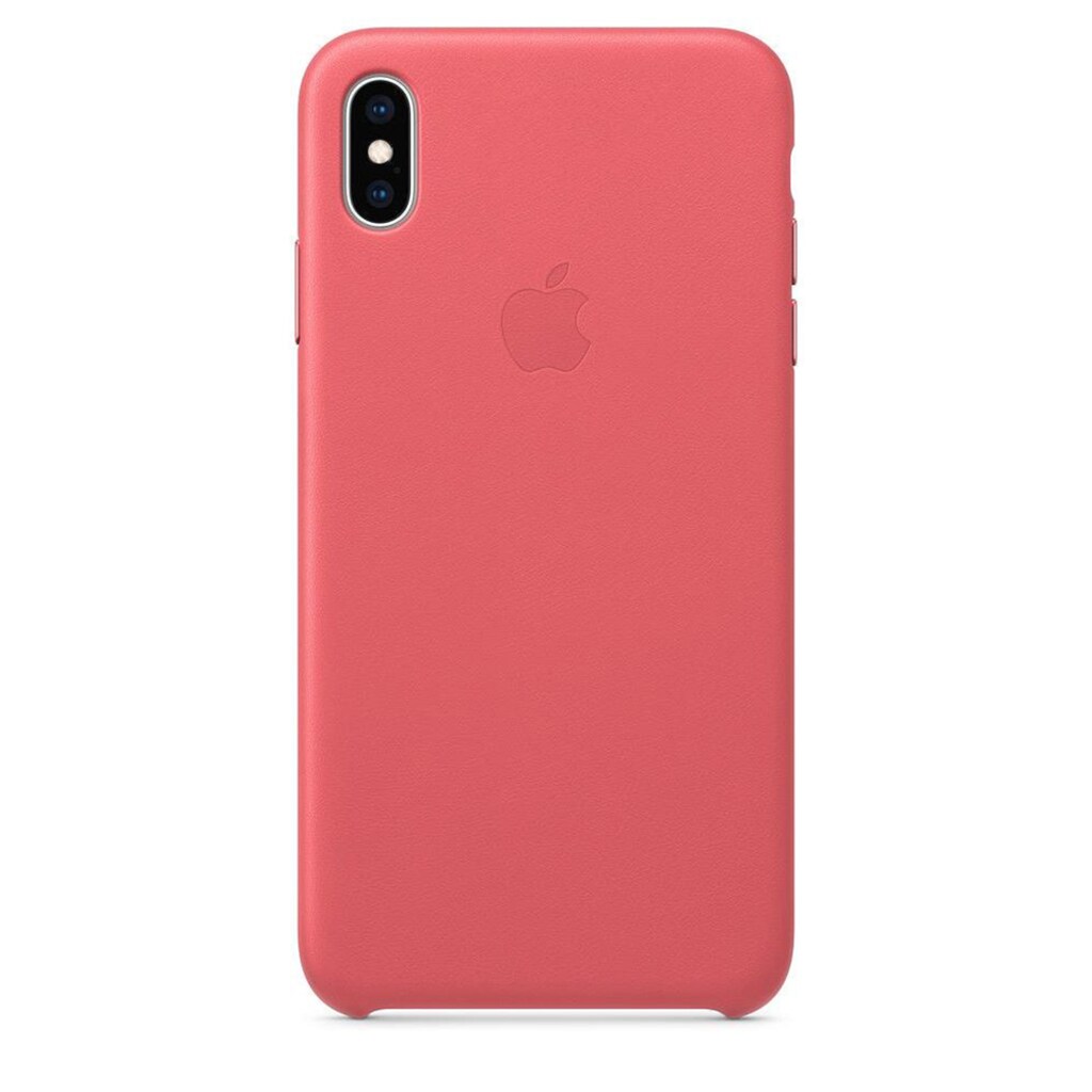 Apple Smartphone-Hülle »Apple iPhone XsM Leder Case Peony Pink«, MTEX2ZM/A