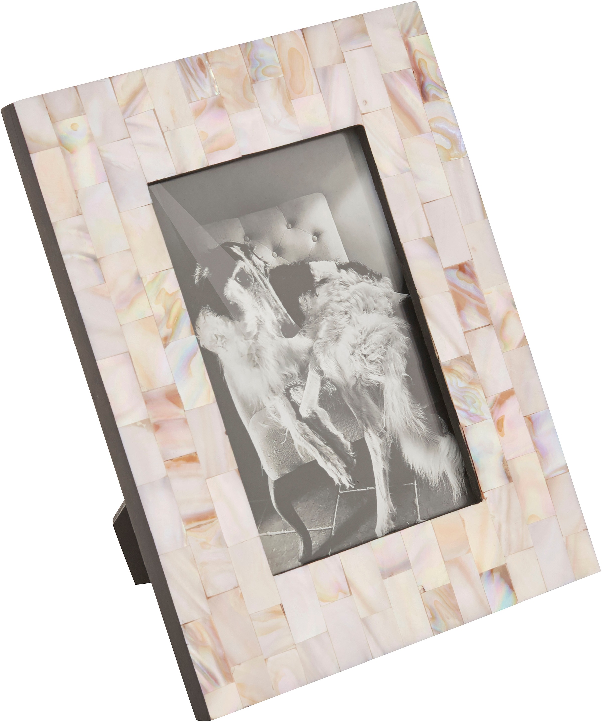 Image of Guido Maria Kretschmer Home&Living Bilderrahmen »Voyami, natur«, (1 St.), Fotorahmen, Rahmen aus Perlmutt, Bildformat 10x15 cm bei Ackermann Versand Schweiz