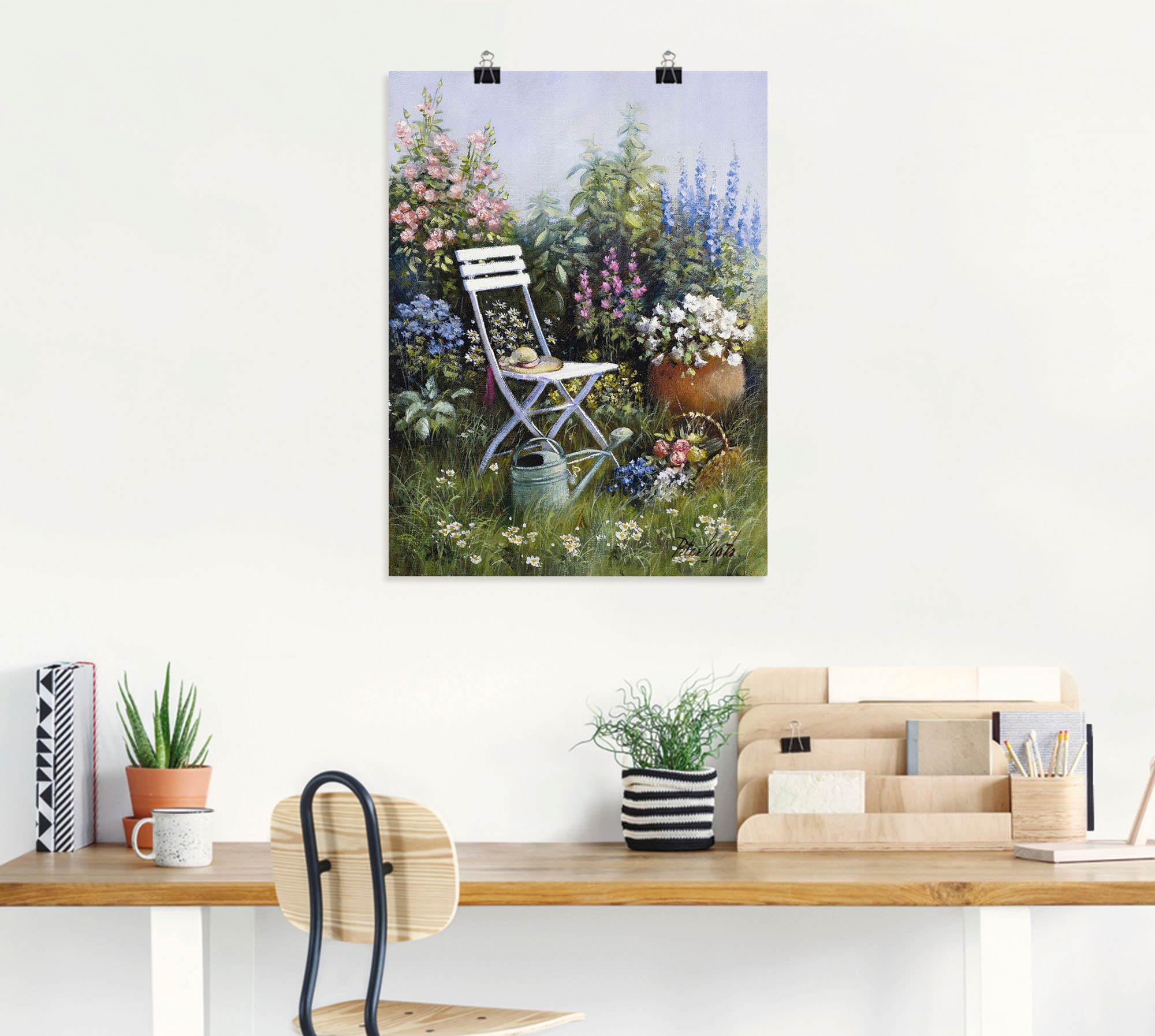 Artland Wandbild »Unvergesslich« Garten 1 Stk. tlg. als Leinwandbild, Poster in verschied. Grössen