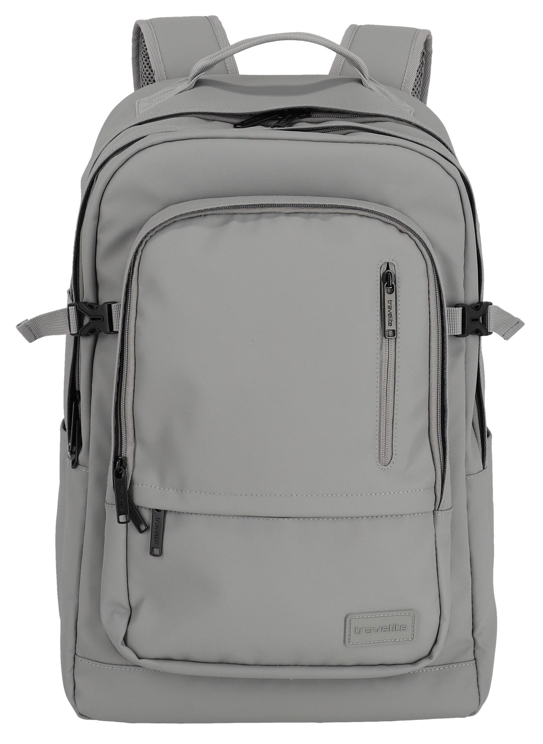 Image of travelite Freizeitrucksack "BASICS Laptoprucksack" aus robuster Plane – ideal für Schule, Arbeit und Reisen