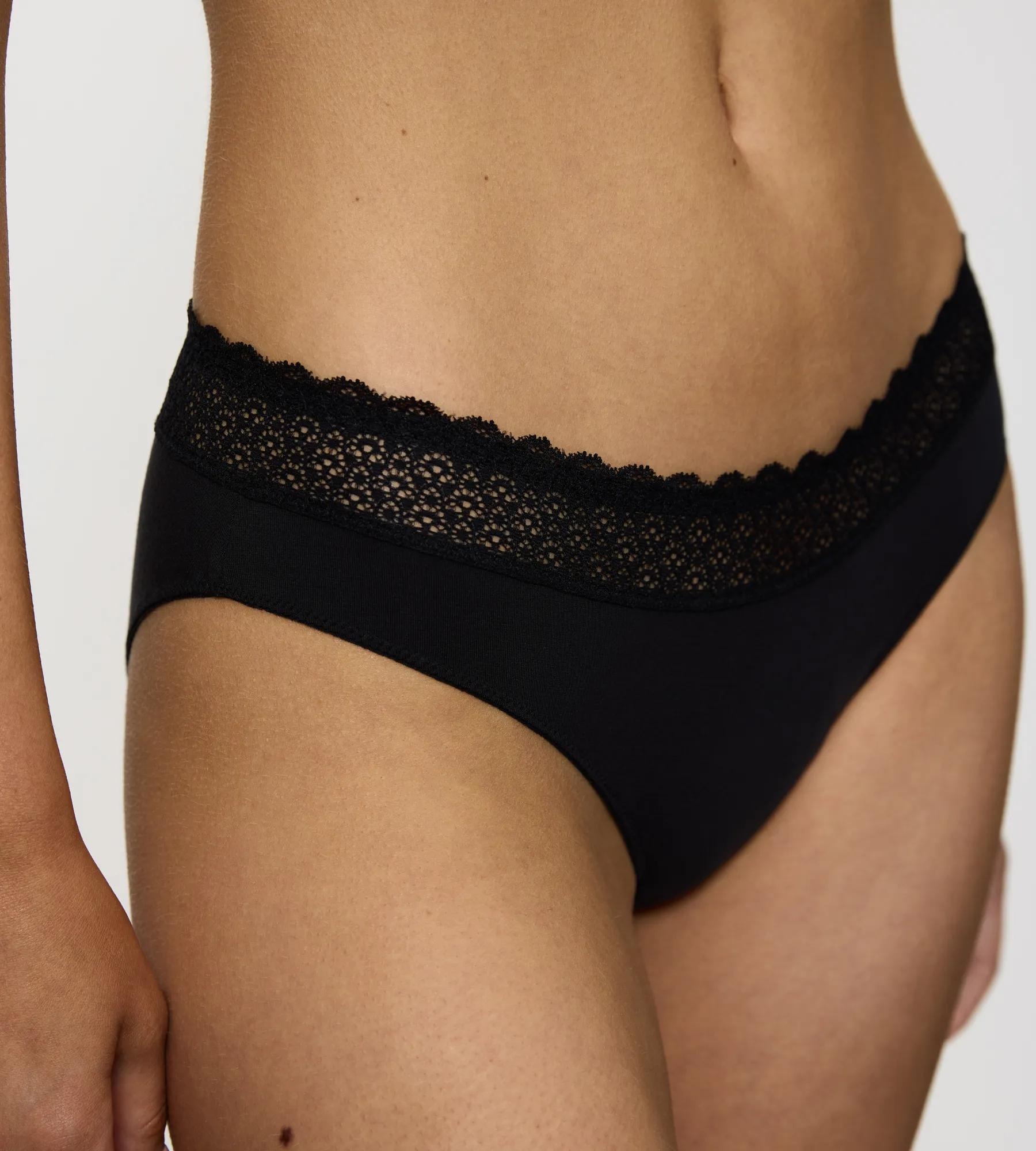 Triumph Slip tai »Feel of Modal« soyeux doux, ceinture en dentelle